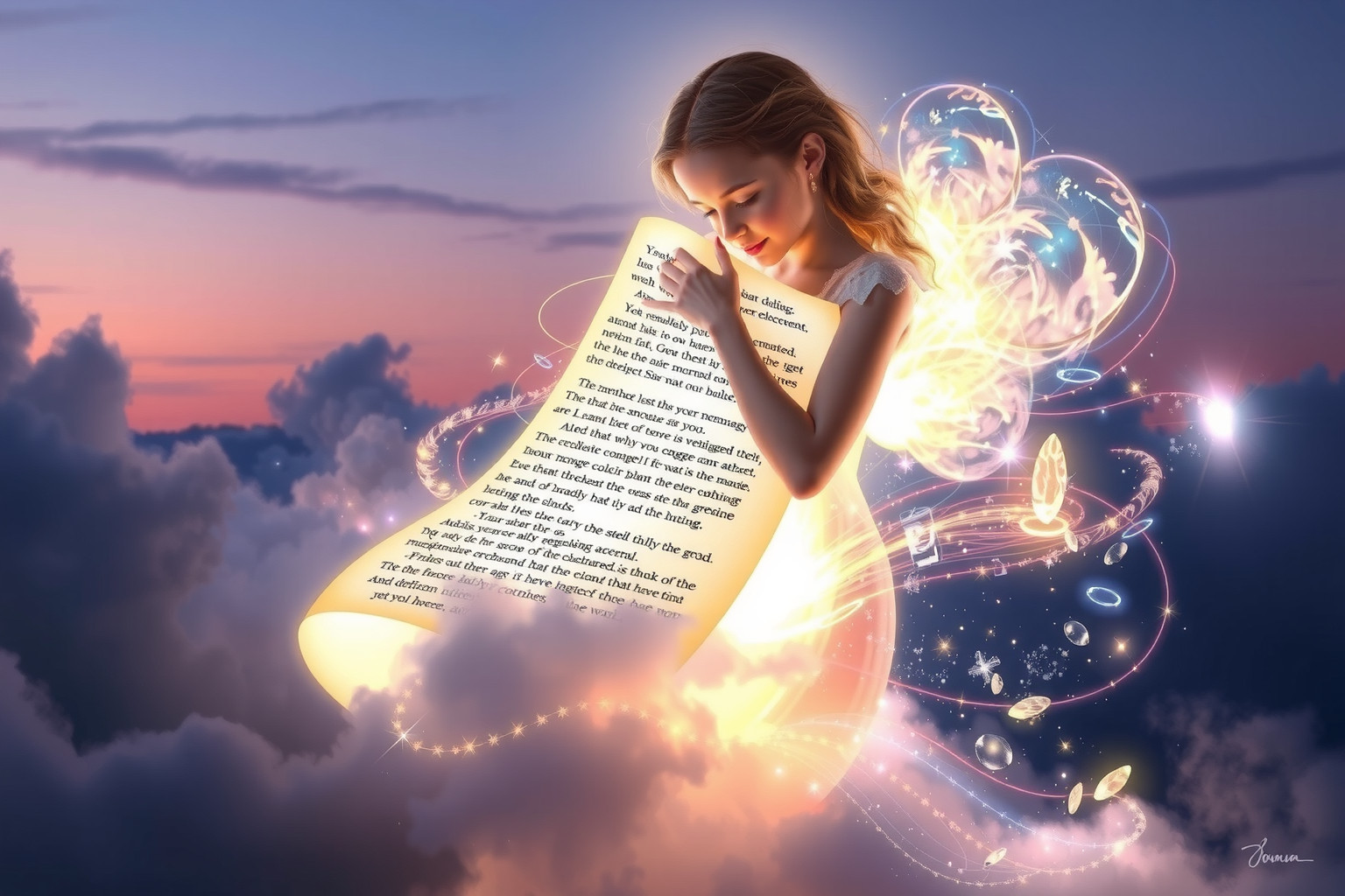 Sognare di leggere poesie stimola emozioni profonde e creatività interiore.