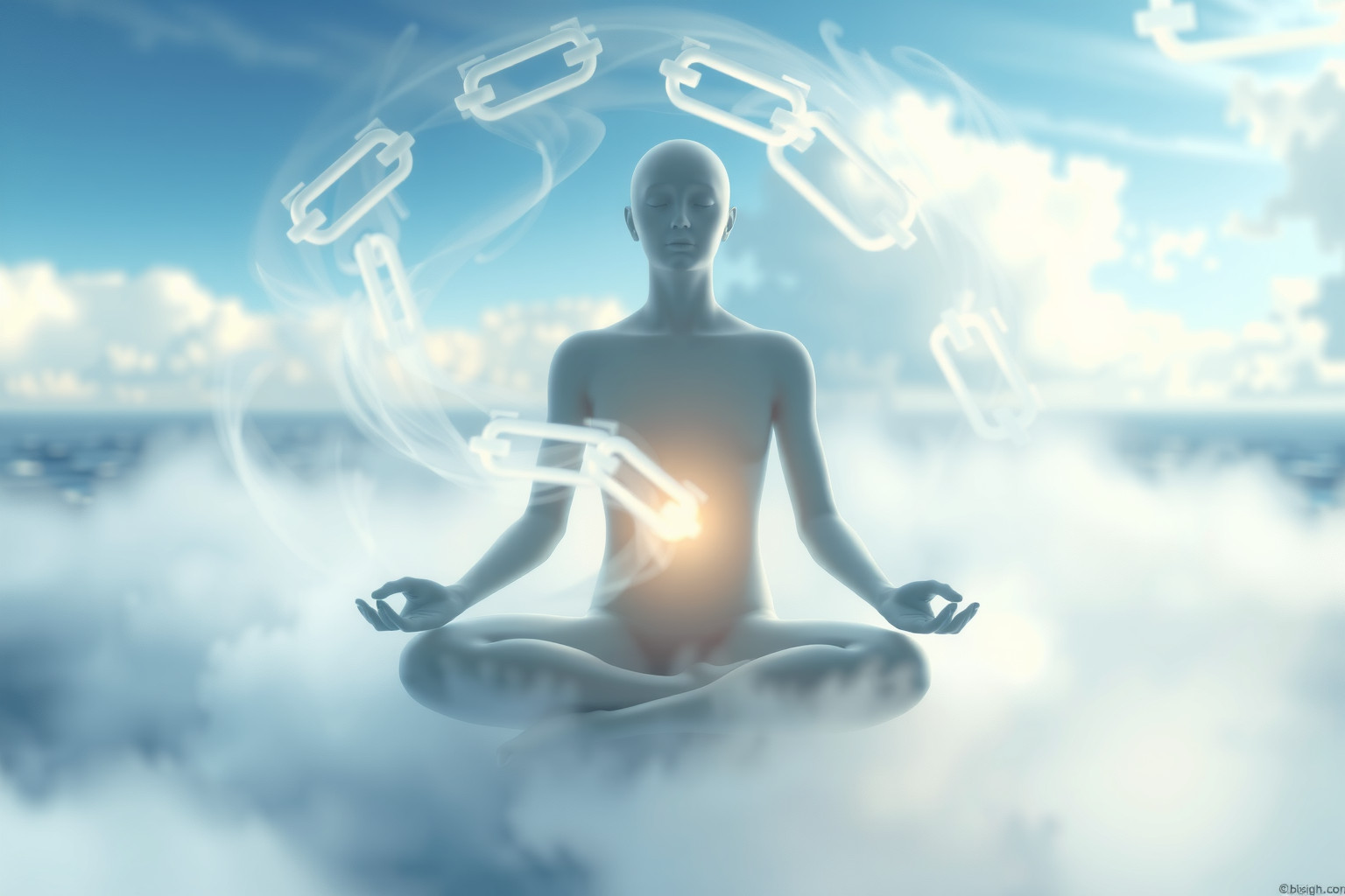 Sognare meditazione bloccata indica stress interiore e incapacità di rilassarsi.
