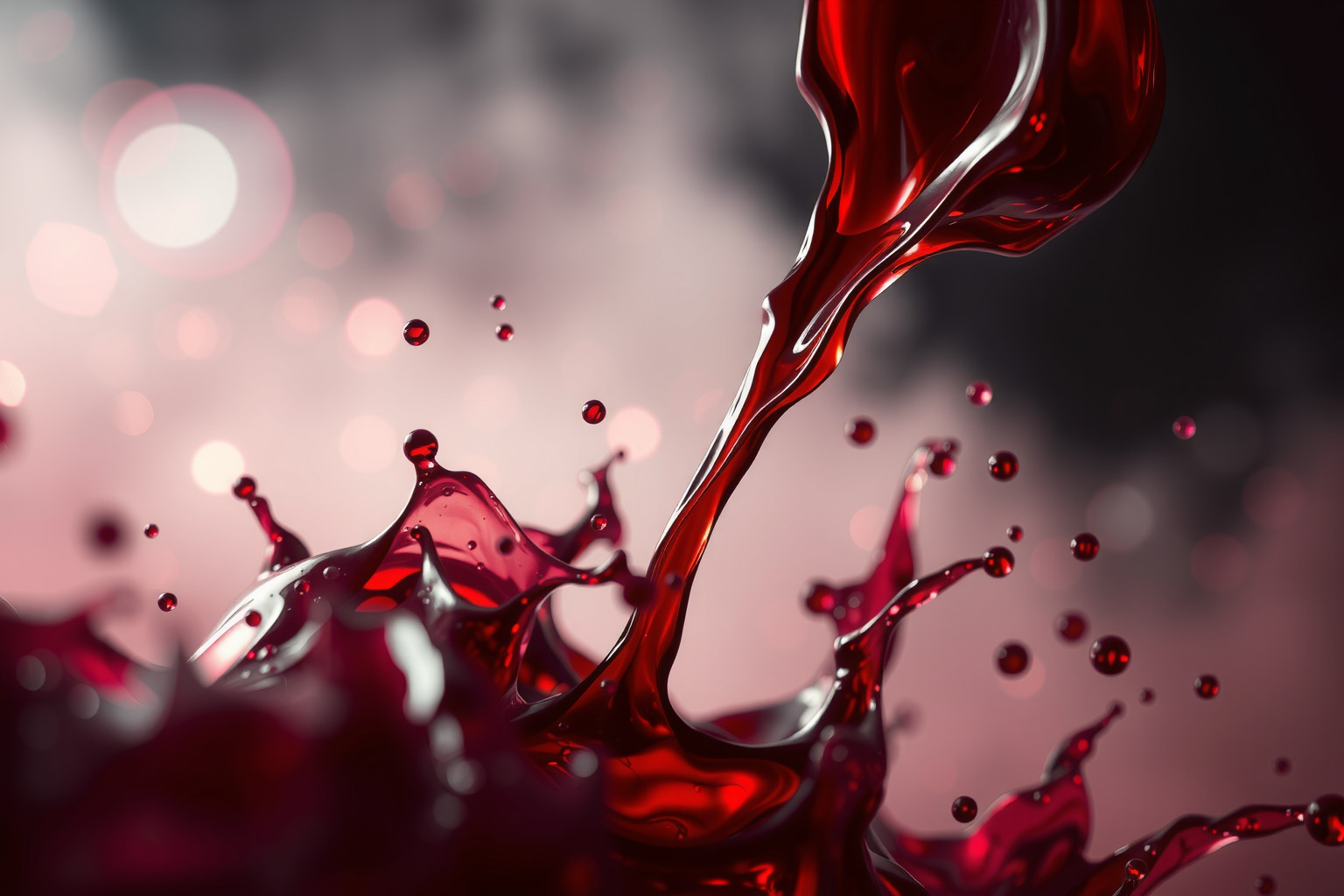 Sognare vino schizzato simboleggia gioia e passione eccessiva.