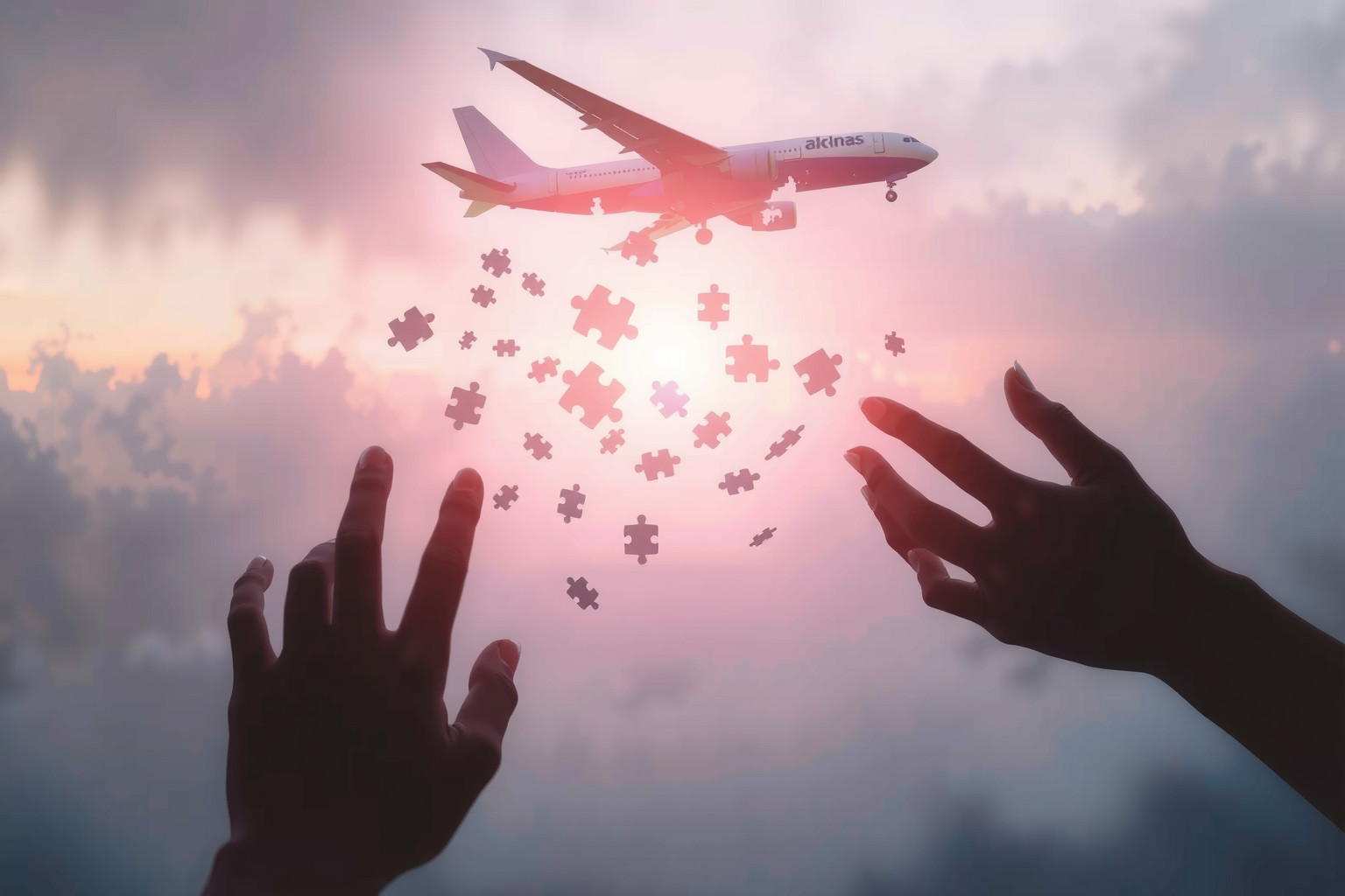 Sognare di smontare un aereo riflette ansia da insuccesso progettuale.