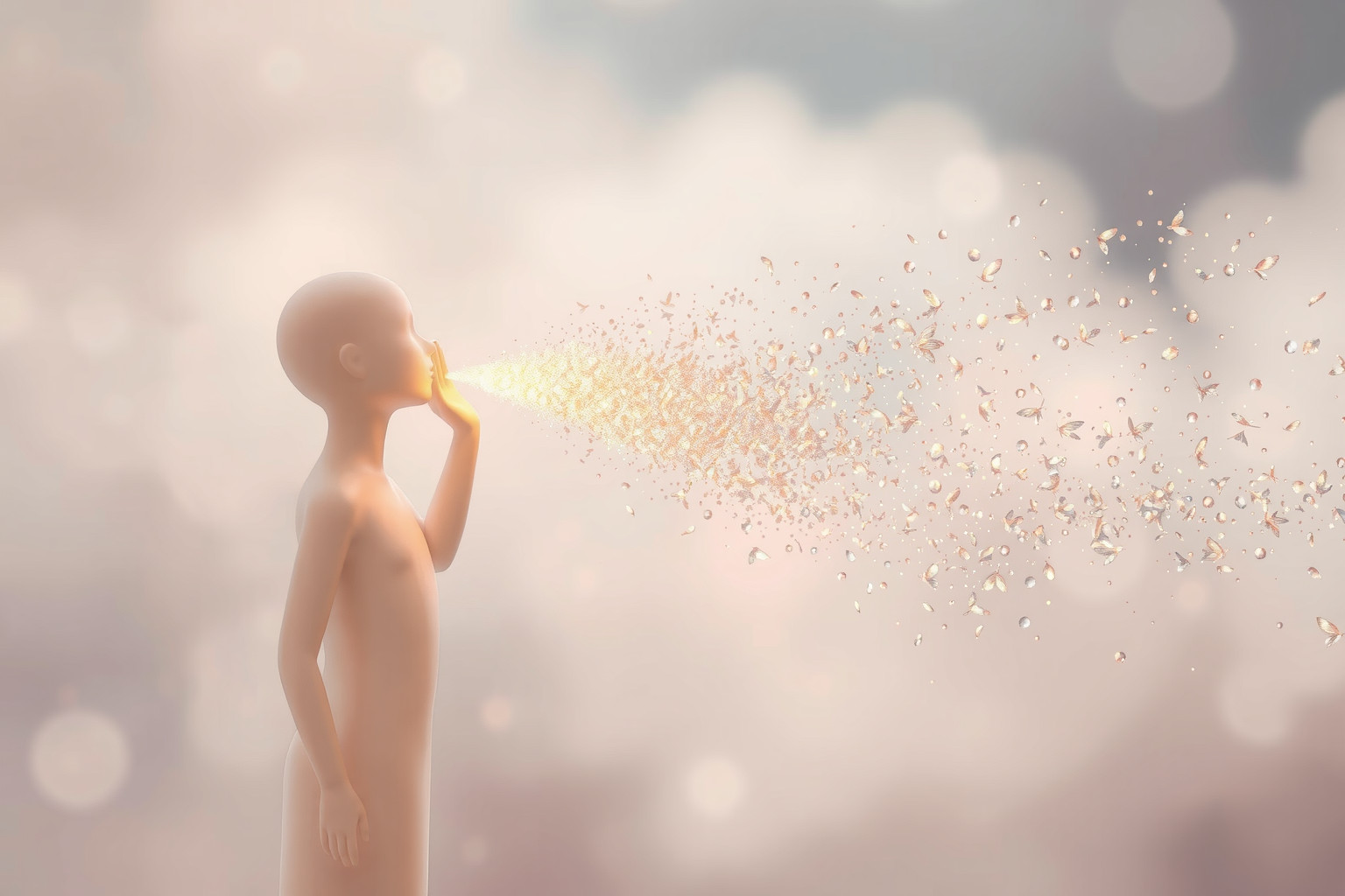Sognare di soffiare il polline simboleggia nuove opportunità imminenti.