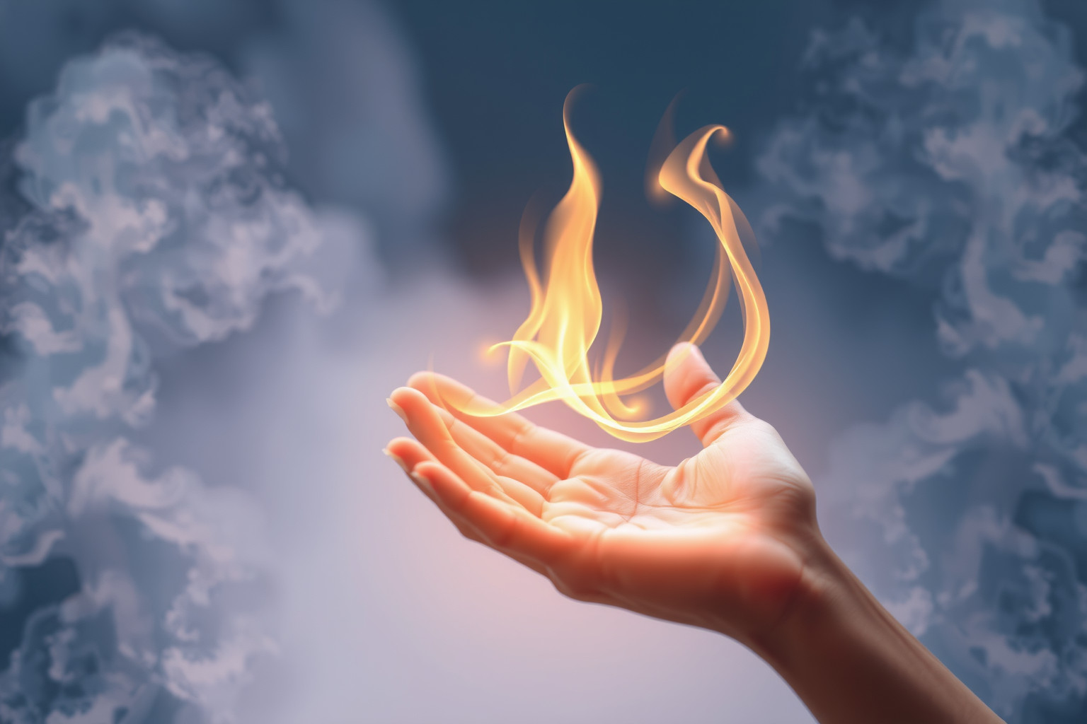 Sognare di toccare fuoco simboleggia passione e trasformazione interiore.