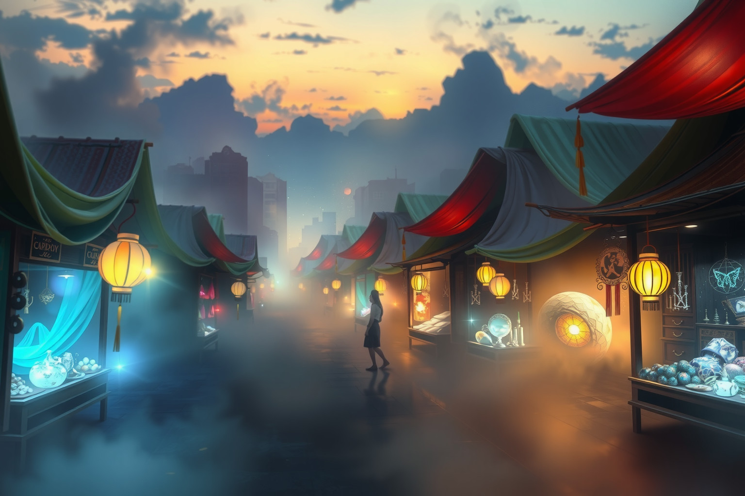 I souk marocchini nei sogni simboleggiano avventure e scoperte interiori.