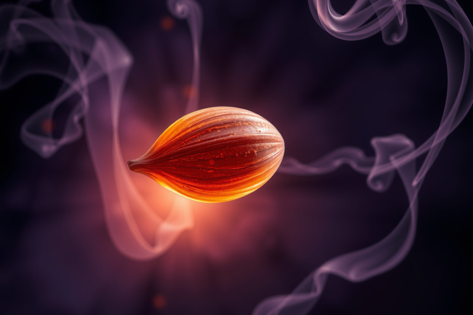 Sognare la noce moscata simboleggia desiderio e fascino nascosto.