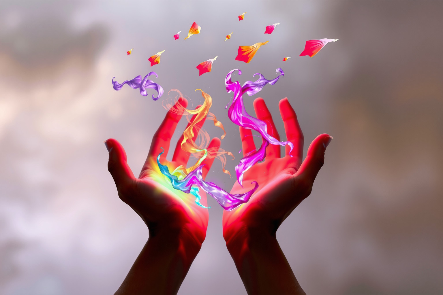 Sognare mani giocose riflette creatività e desiderio di espressione.