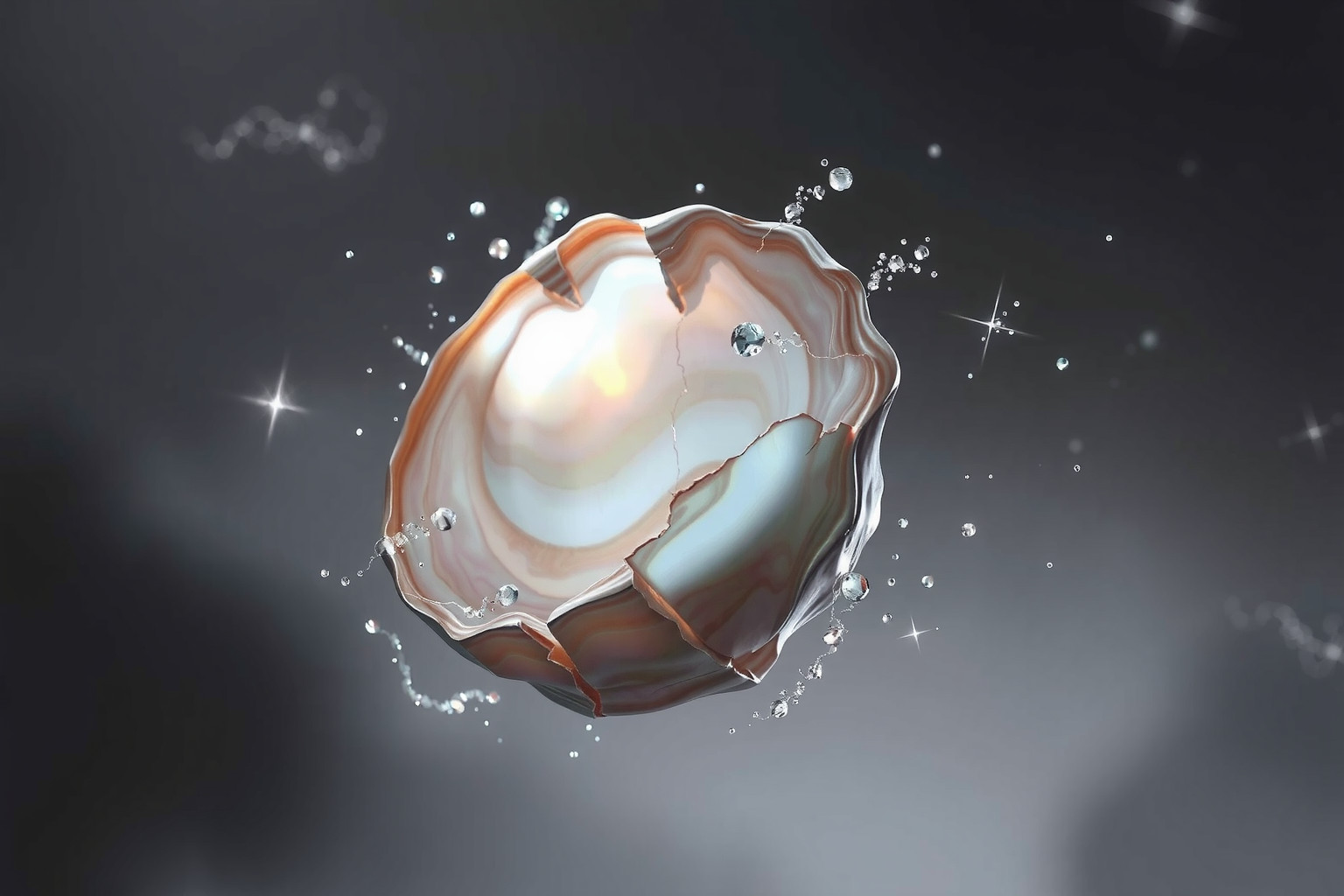 Sognare un abalone rotto indica fragilità emotiva e perdita di protezione.