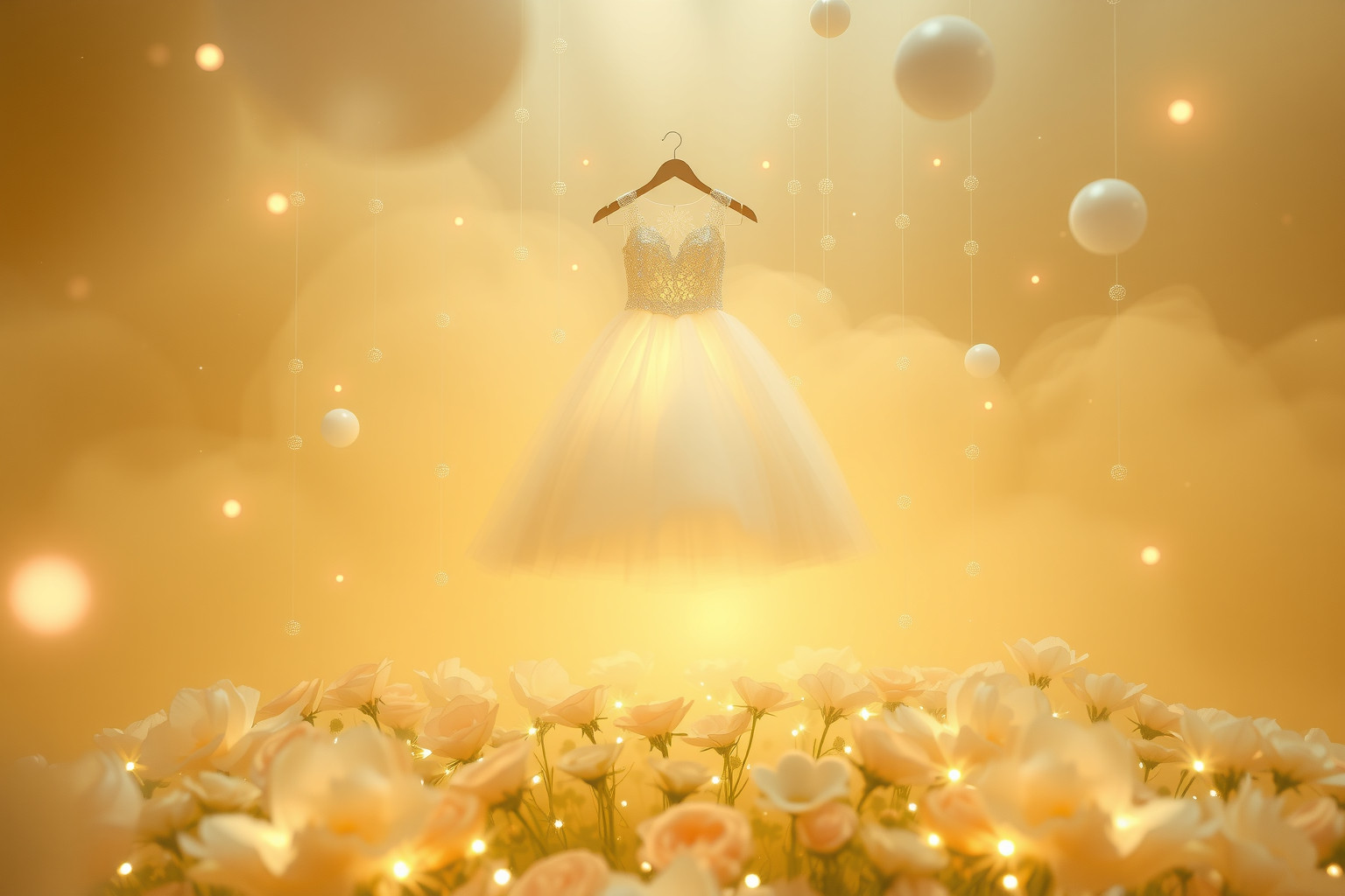 Sognare un abito da sposa simboleggia speranza e nuove opportunità.