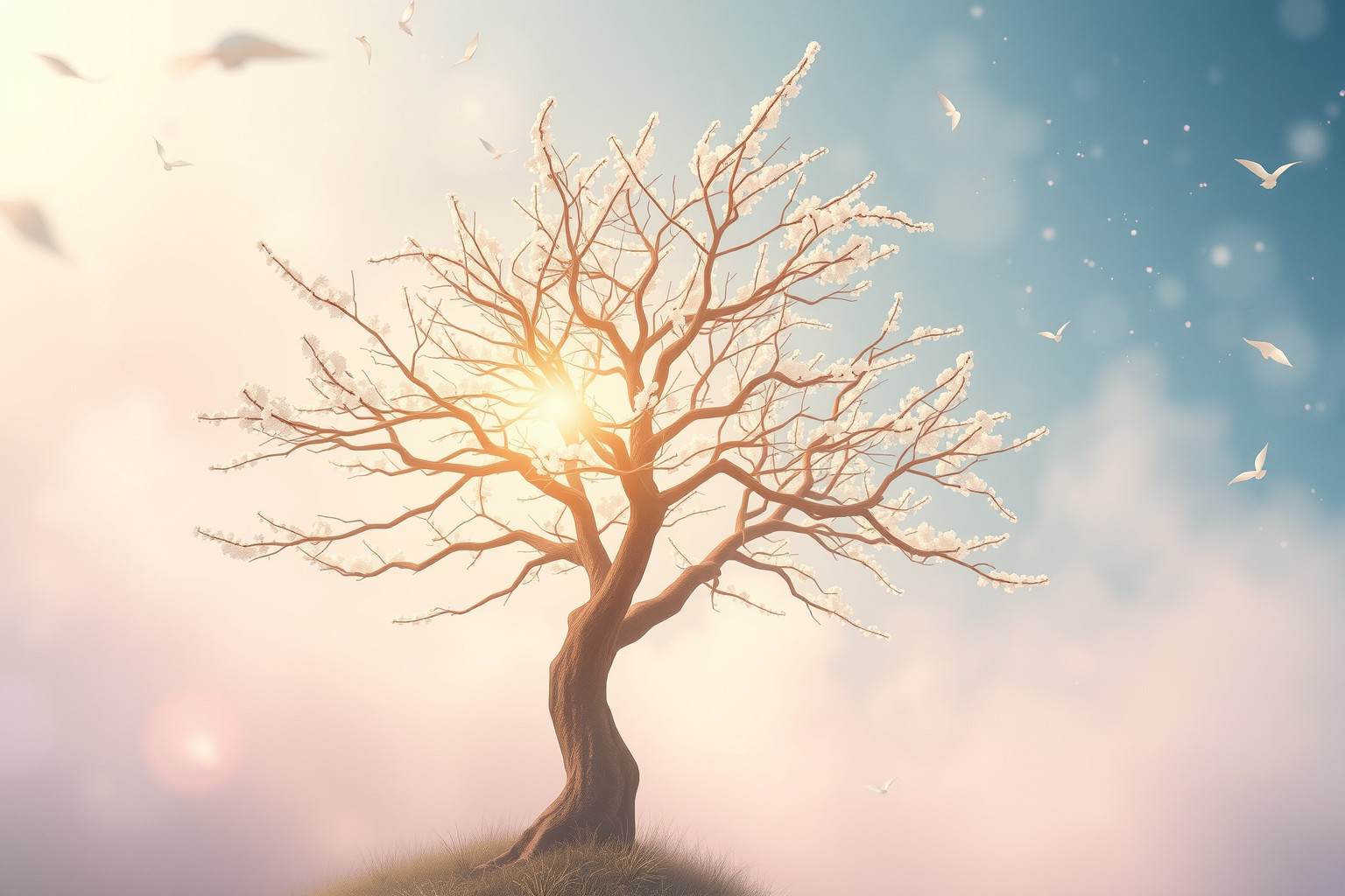 Sognare un albero maestro che cresce simboleggia crescita e successi imminenti.