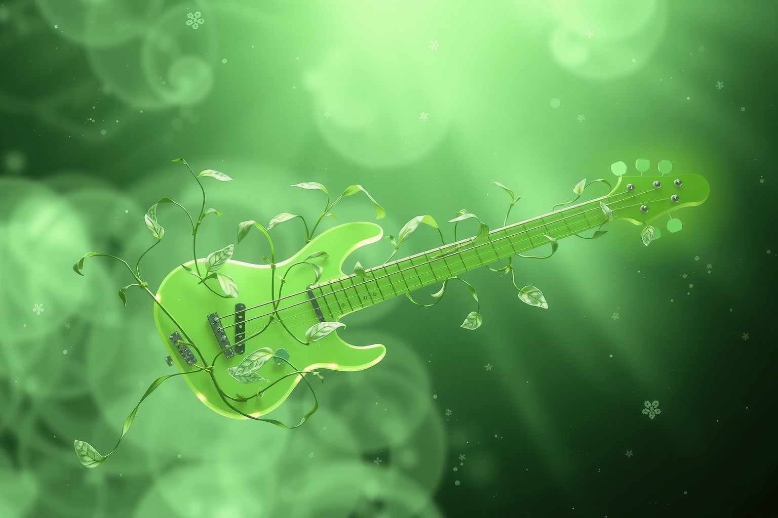 Sognare un basso verde simboleggia rinascita e nuovi inizi vitali.