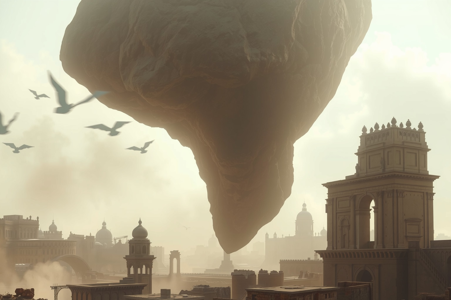 Sognare blocchi erratici evoca misteri delle ere geologiche passate.