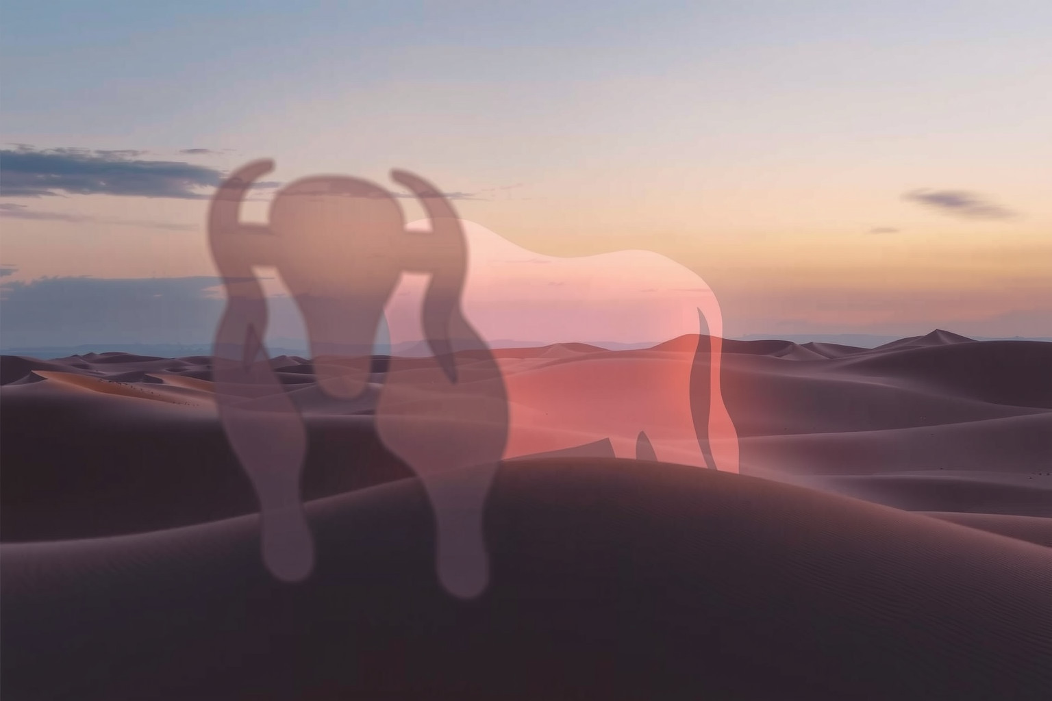 Sognare bovini nel deserto simboleggia resistenza e sopravvivenza.