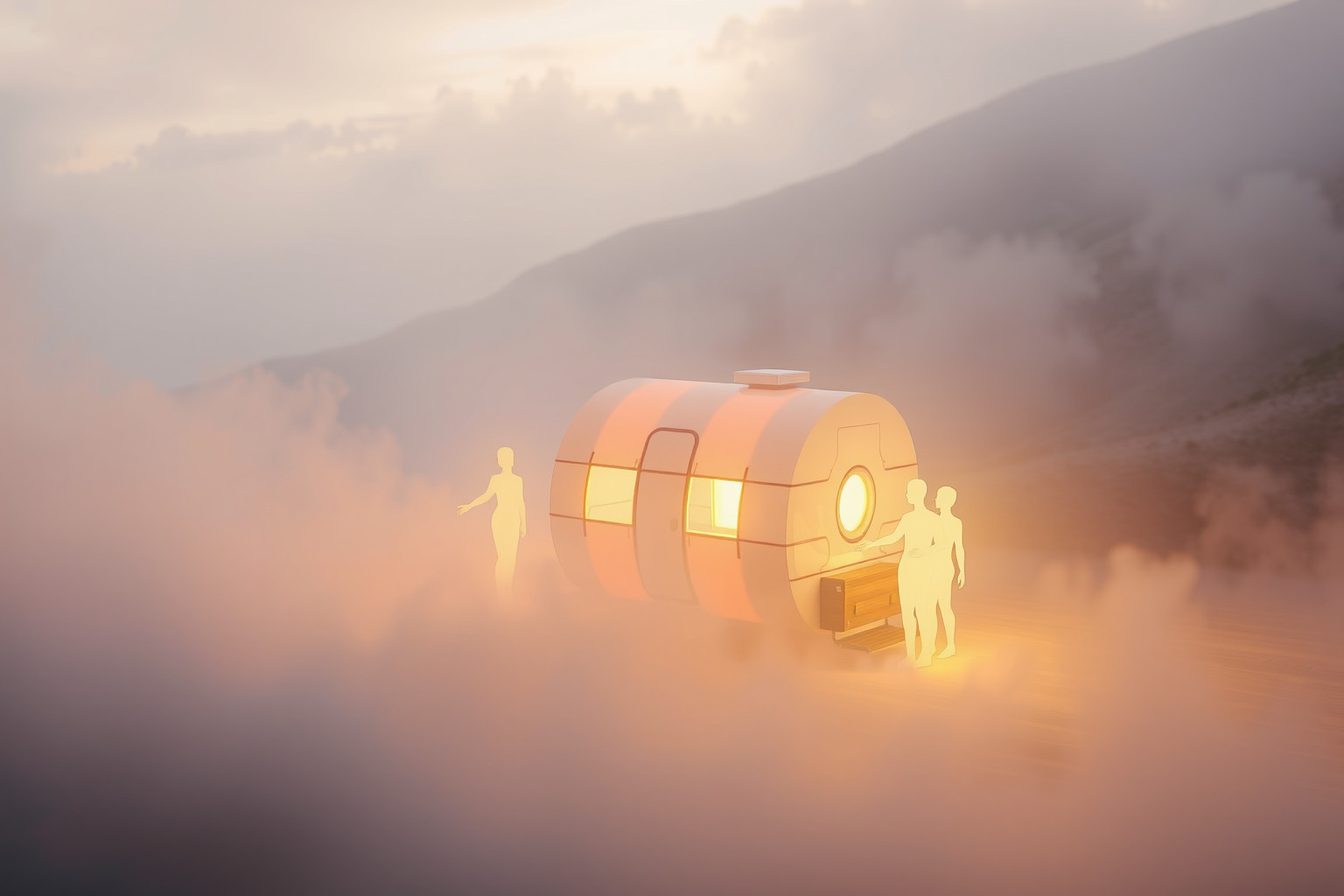 Sognare un caravan affollato simboleggia legami forti e condivisione.