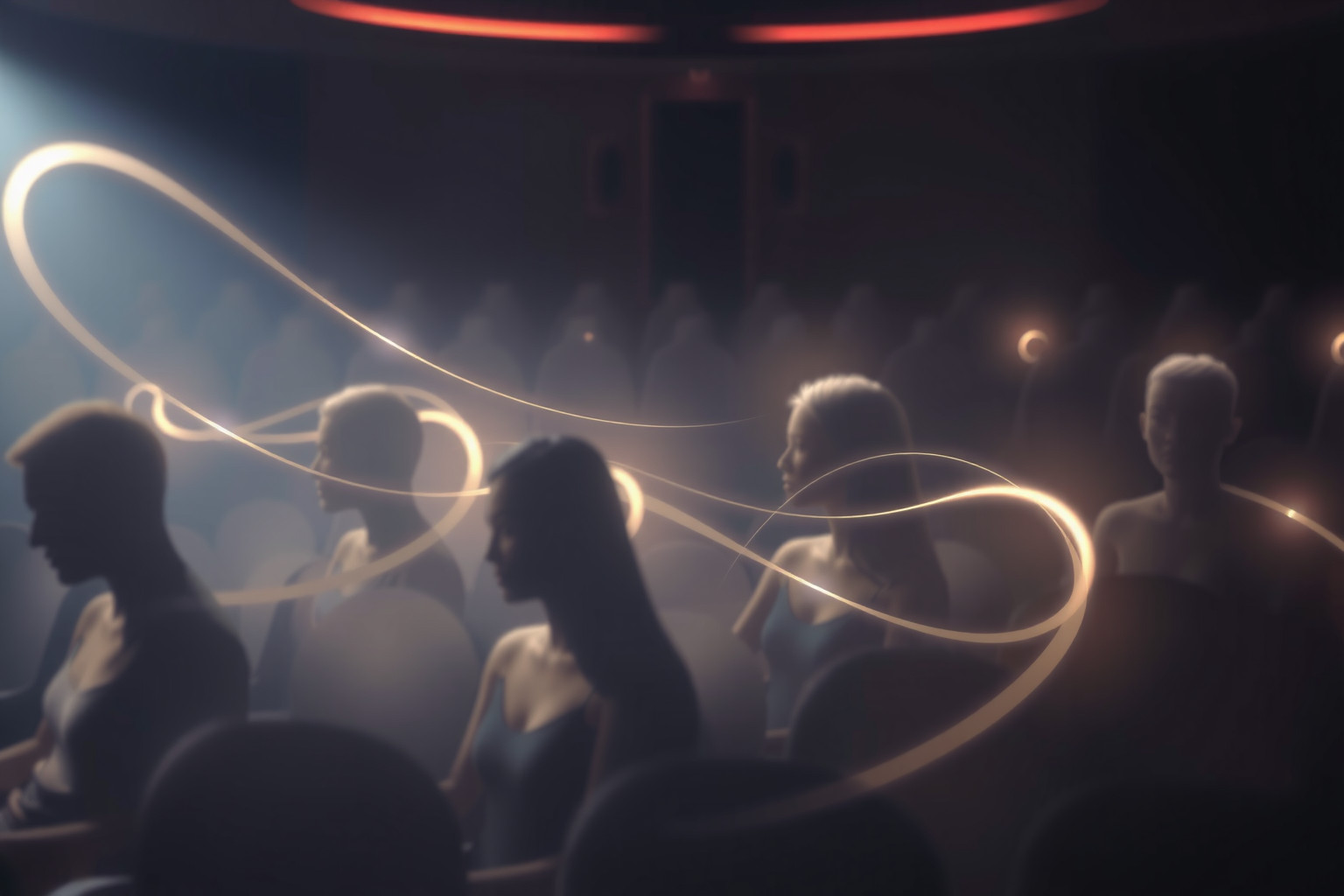 Sognare cinema affollato riflette desiderio profondo di connessione sociale.