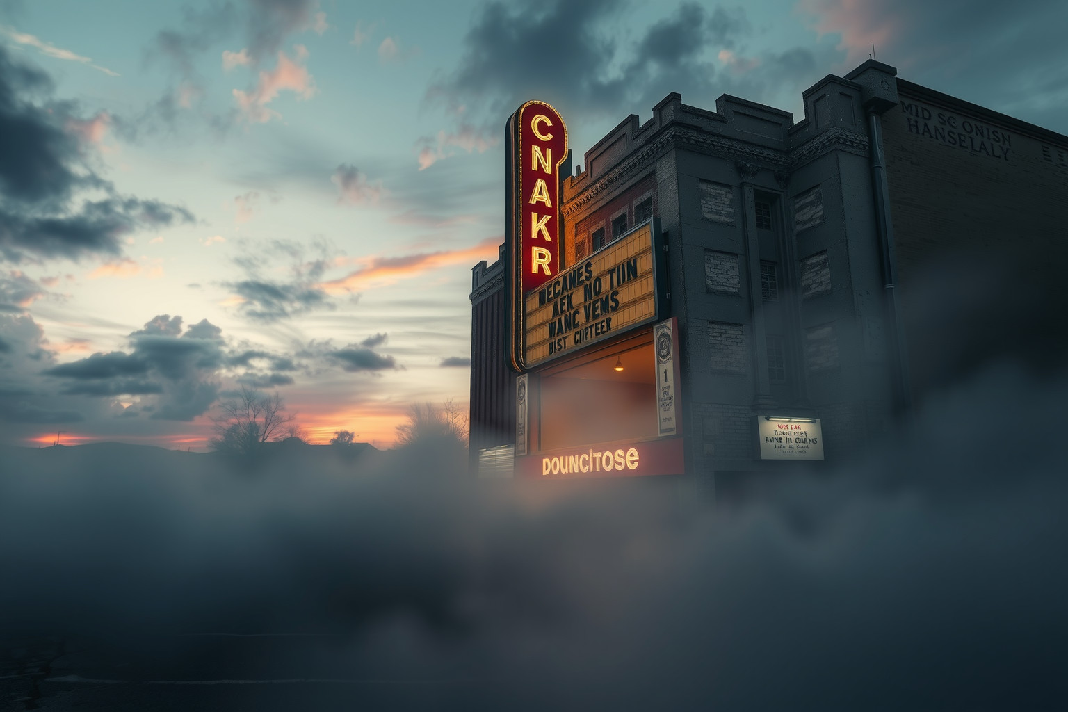 Sognare cinema abbandonato evoca nostalgia e ricordi dimenticati.