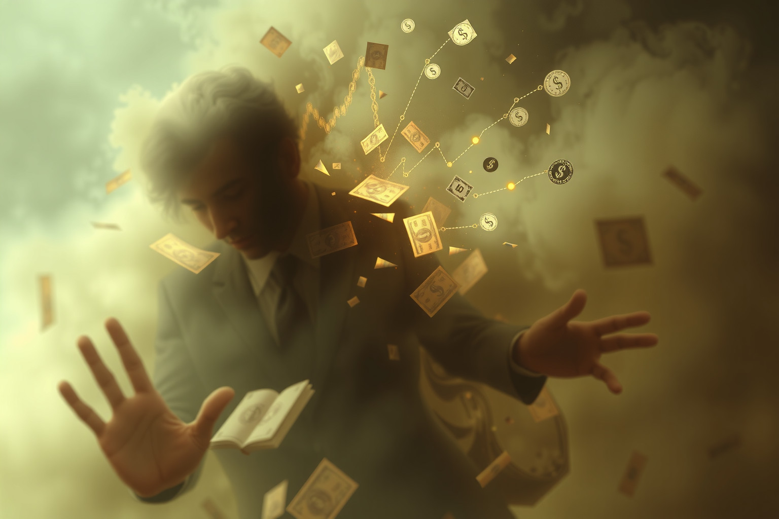 Sognare economisti in incubo riflette ansie profonde sulla stabilità finanziaria.