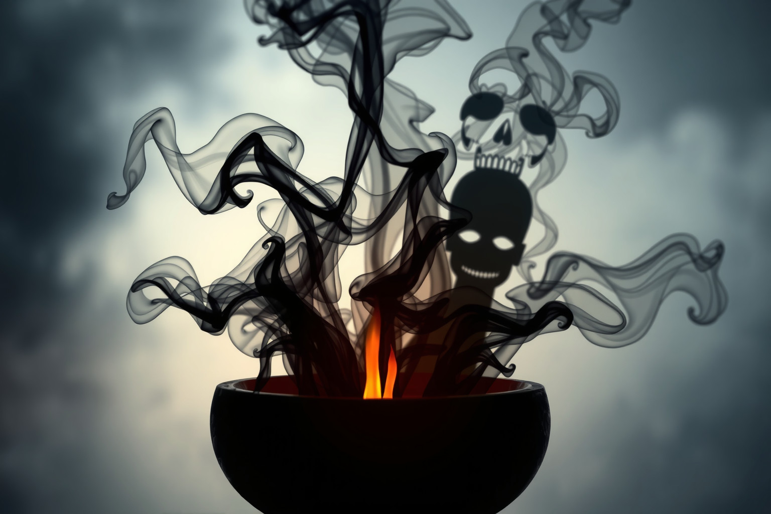 Sognare fumo nero dall’incensiere simboleggia paure nascoste.