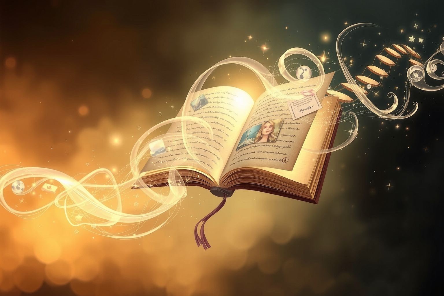 Sognare un manoscritto della propria vita indica consapevolezza e destino.