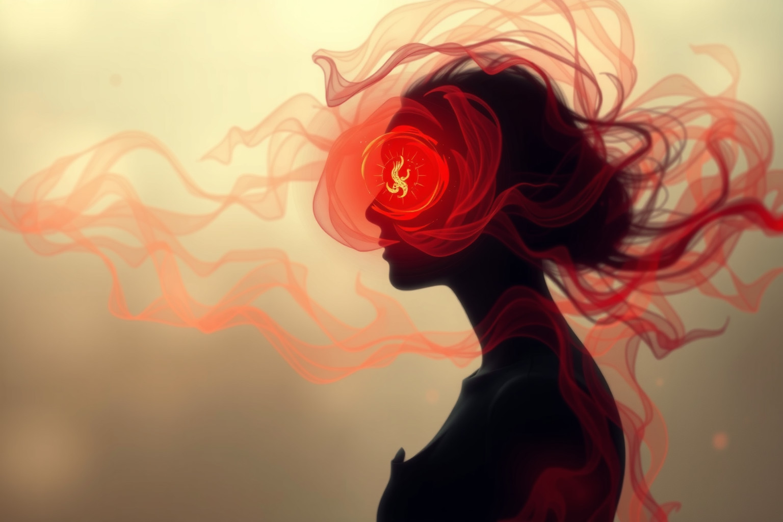 Sognare un neo rosso simboleggia passione intensa e avvertimenti nascosti.