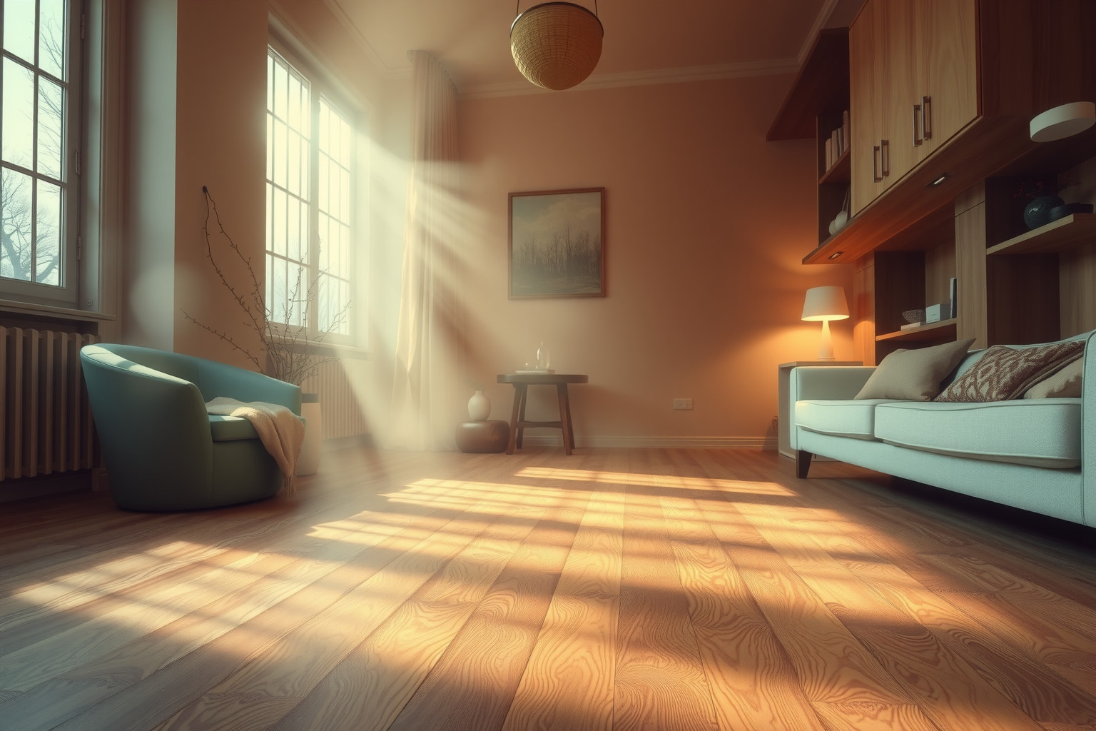Sognare parquet riflette stabilità e armonia nella vita familiare.