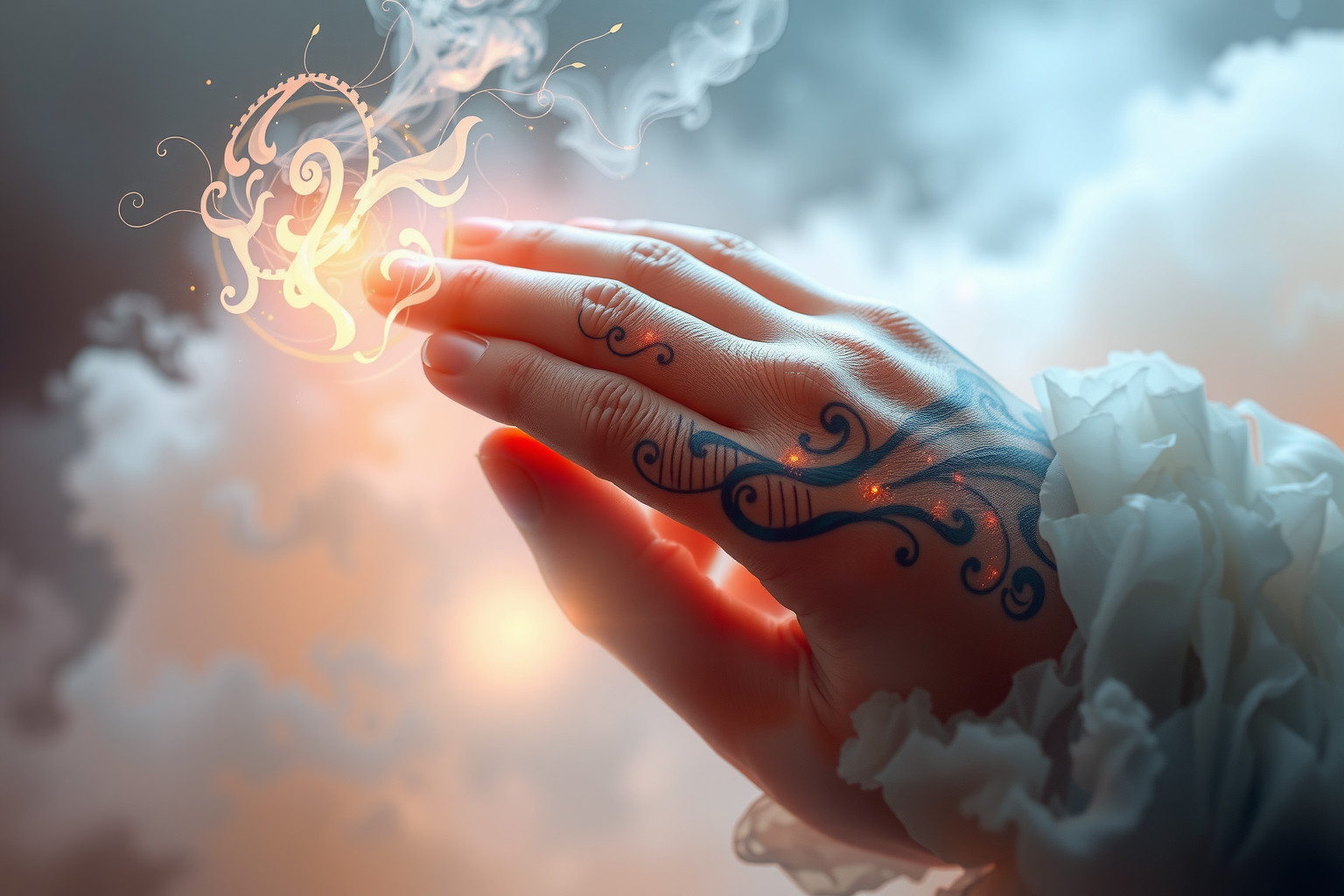 Sognare un pollice tatuato simboleggia forza e individualità marcata.
