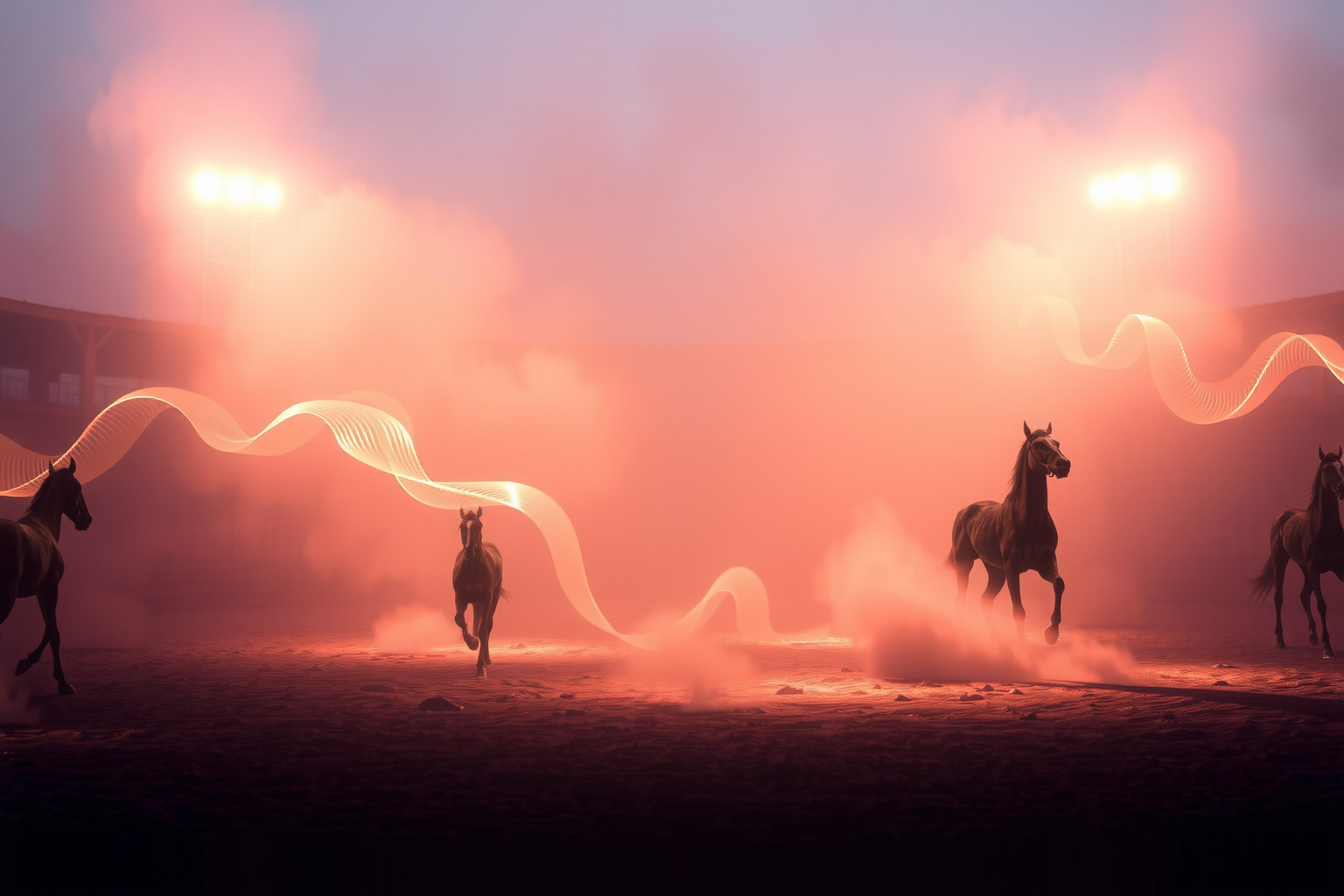 Sognare animali esotici al rodeo simboleggia sfide uniche.