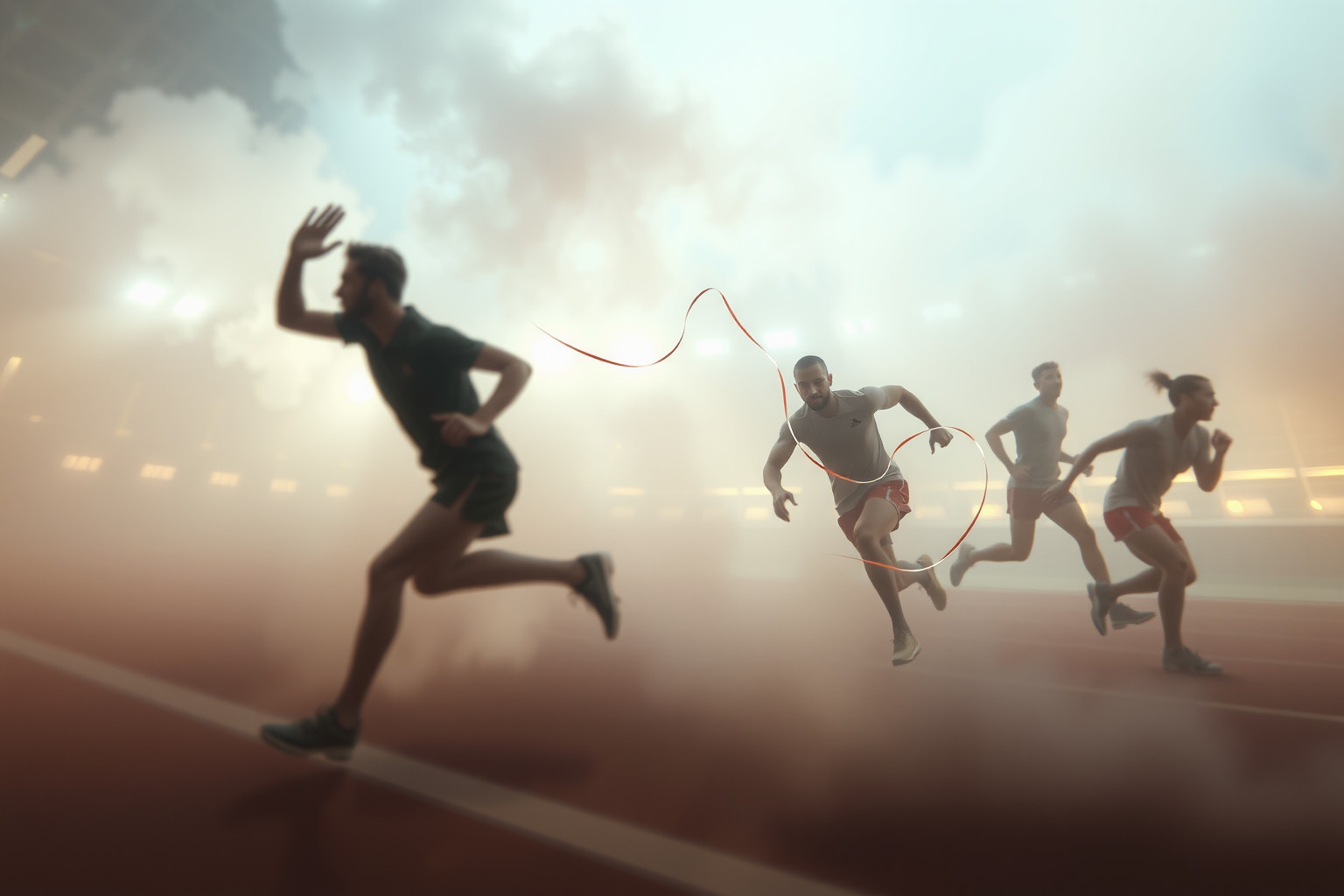 Sognare sabotaggi sportivi riflette paura di tradimenti e competizione.