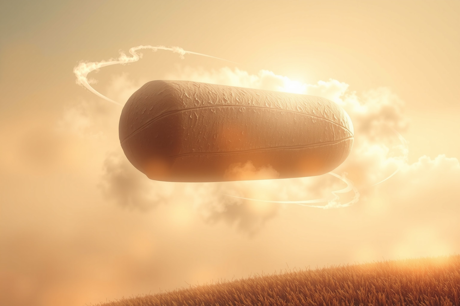 Sognare un salame gigante simboleggia ambizioni e desideri smisurati.