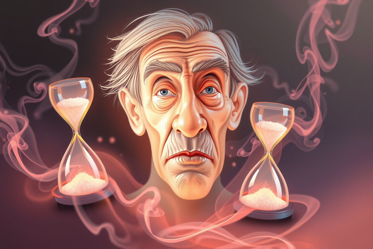 Sognare un’anziano in caricatura simboleggia saggezza e timori temporali.
