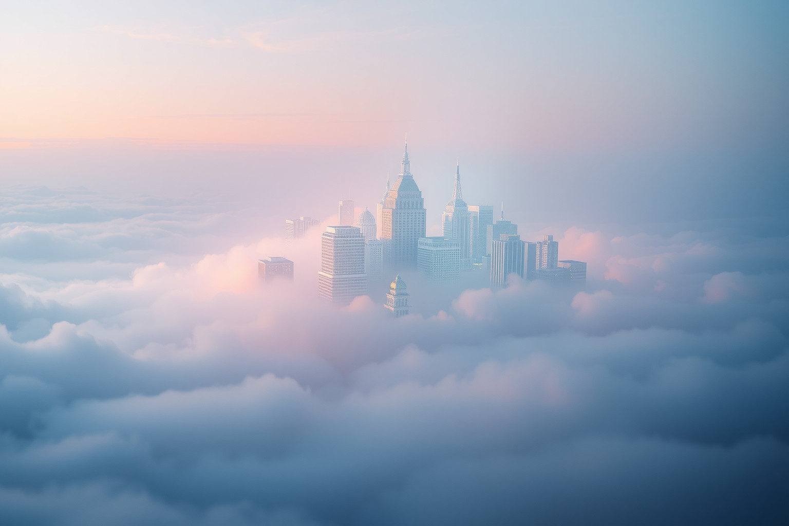 Sognare città galleggiante riflette instabilità emotiva e desideri evasivi.