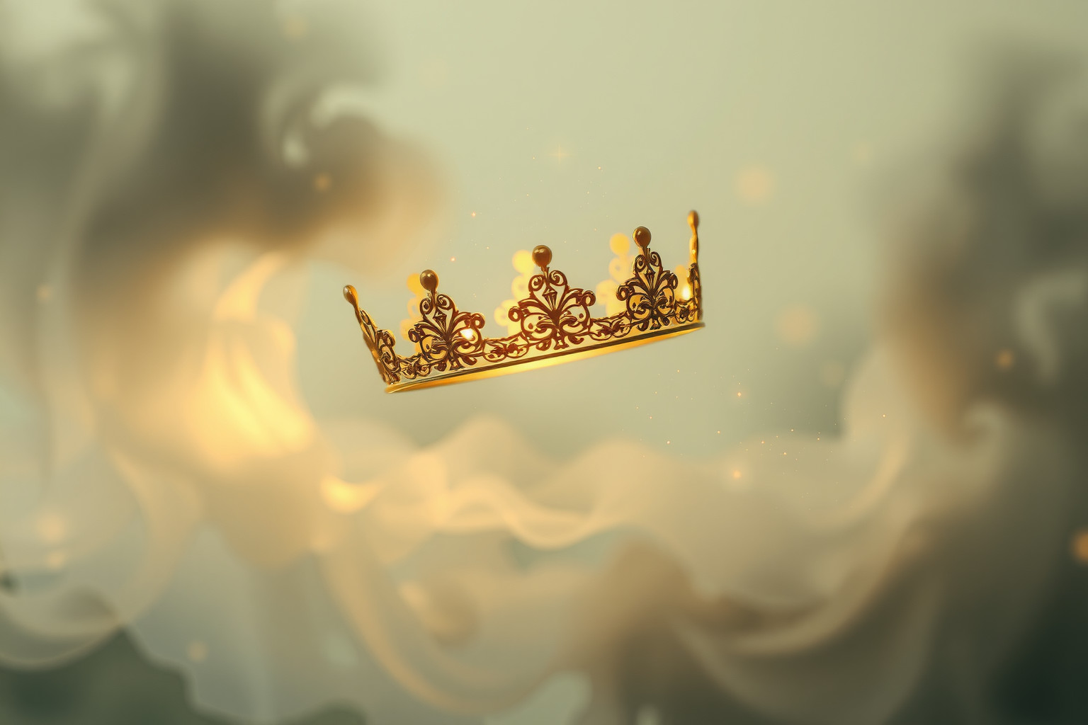 Sognare una corona che cade simboleggia paura di perdere potere.