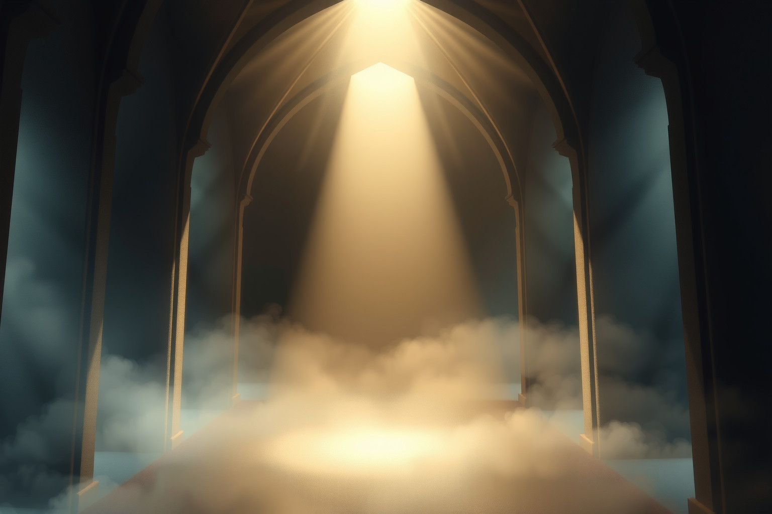 Sognare una luce in chiesa simboleggia speranza e guida spirituale.
