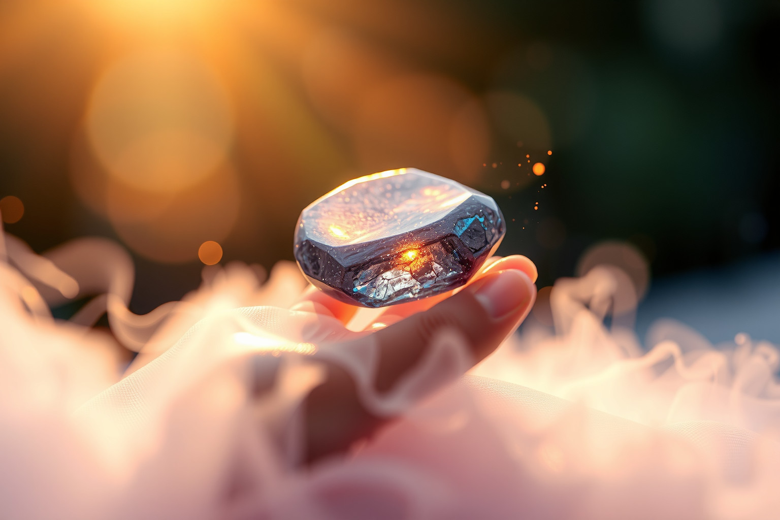 Sognare magnetite simboleggia energia curativa e rinnovamento spirituale.
