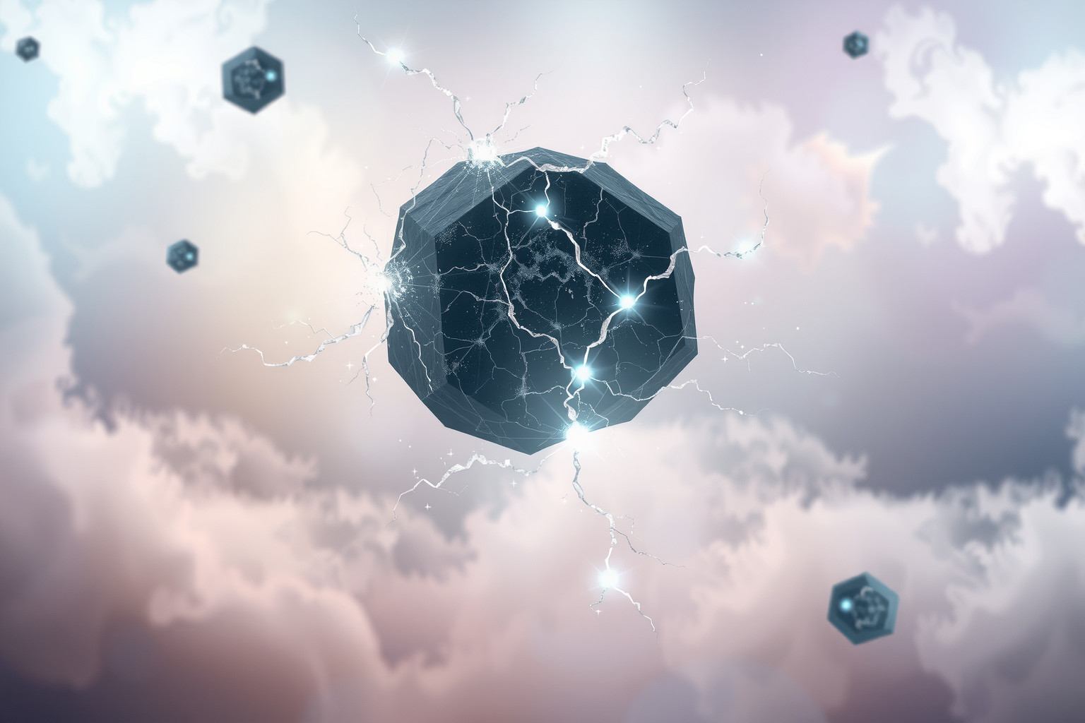 Sognare una magnetite rotta simboleggia energie bloccate o relazioni fragili.