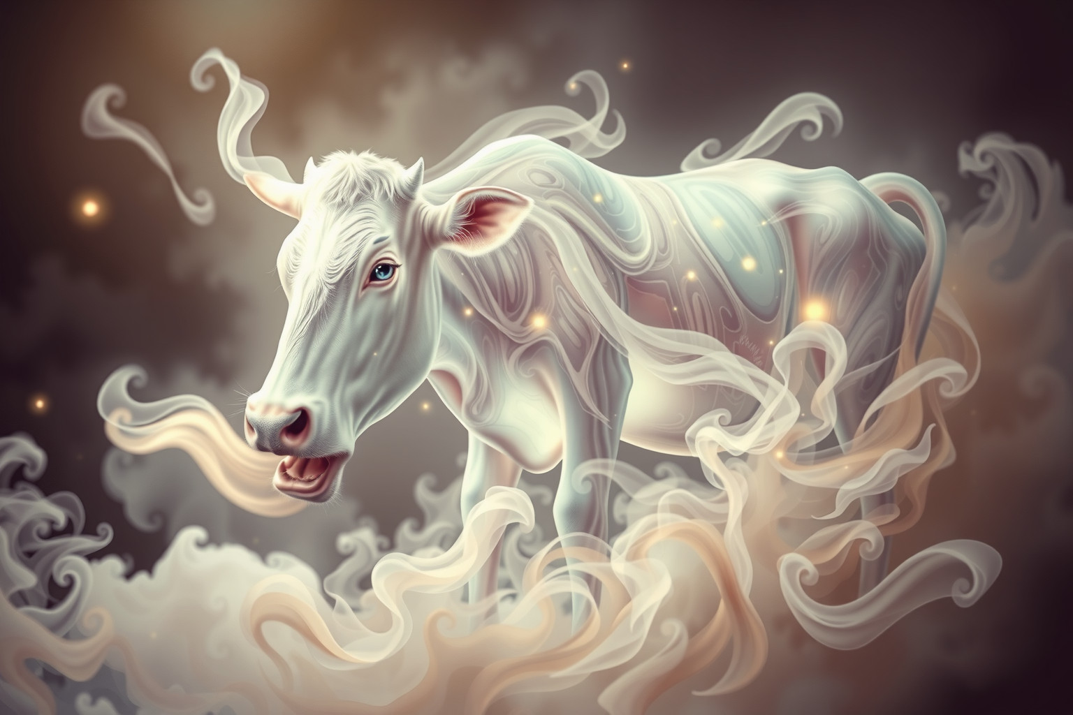 Sognare una mucca parlante rivela intuizioni nascoste del subconscio.