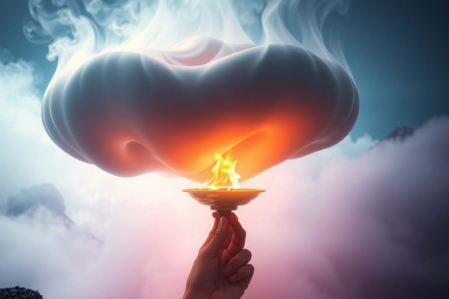 Sognare una pinza per fuoco gigante simboleggia potere e controllo.