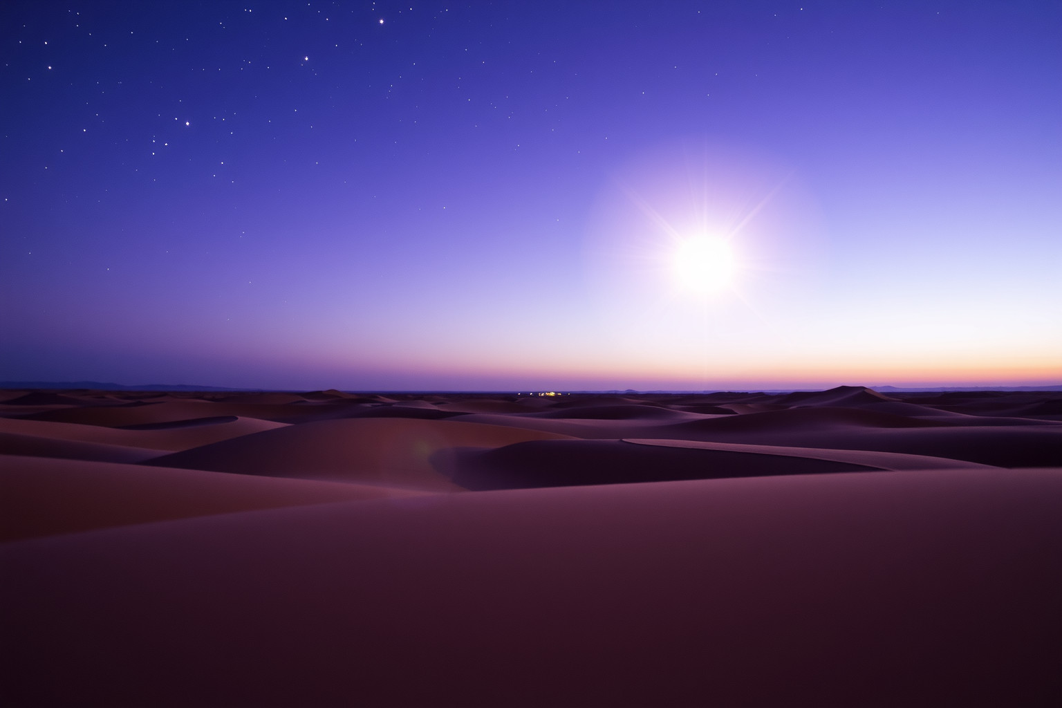 Sognare la stella della sera nel deserto simboleggia guida interiore.