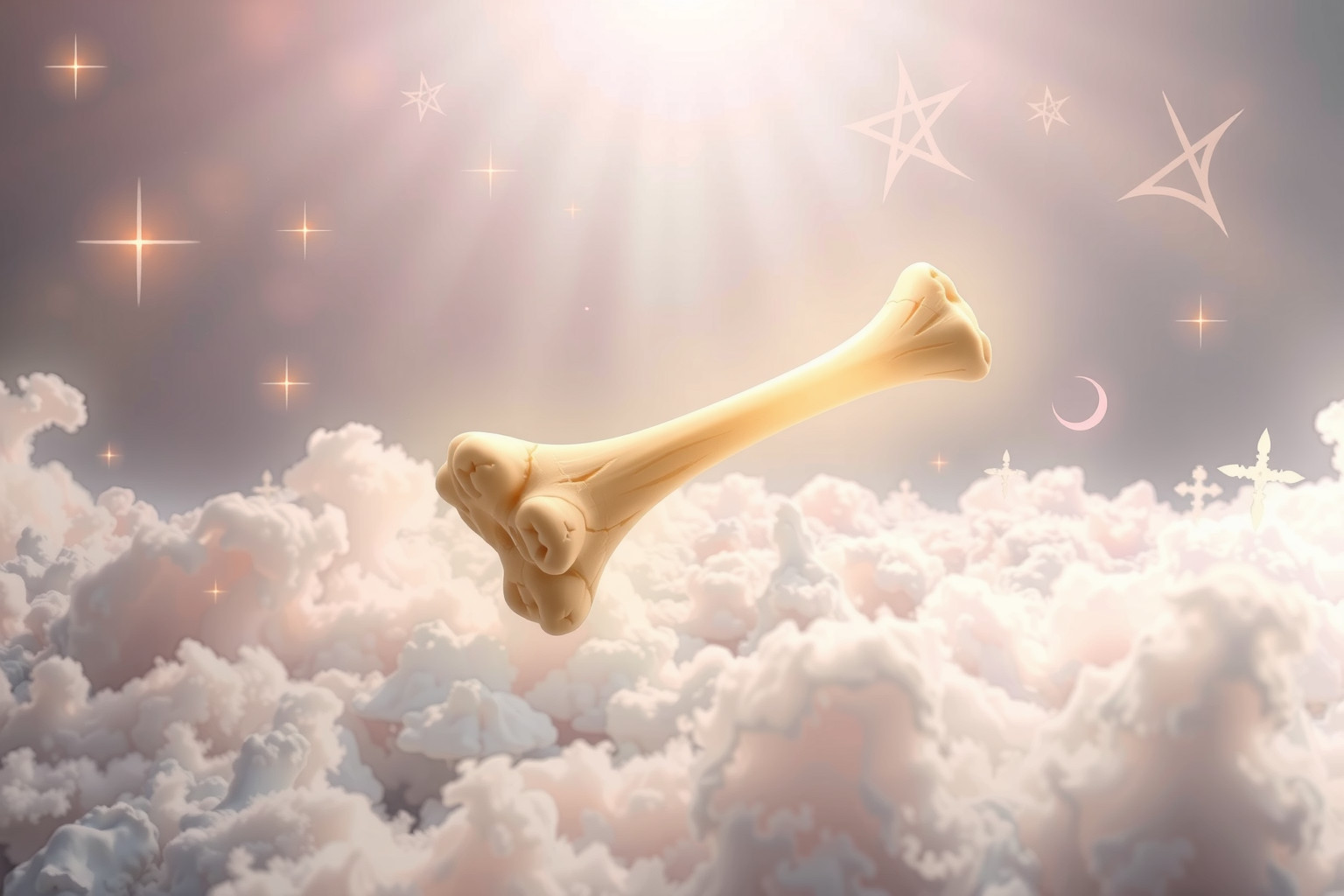 Sognare la tibia simboleggia equilibrio e forza interiore spirituale.