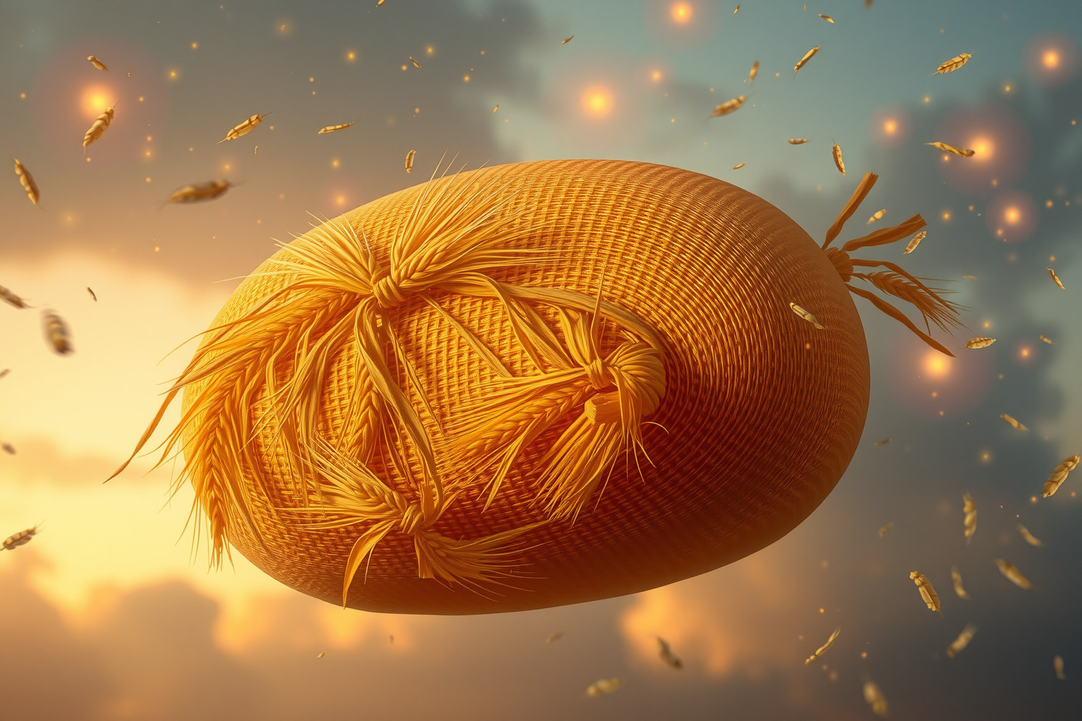 Sognare paglia piena di grano simboleggia prosperità e abbondanza futura.