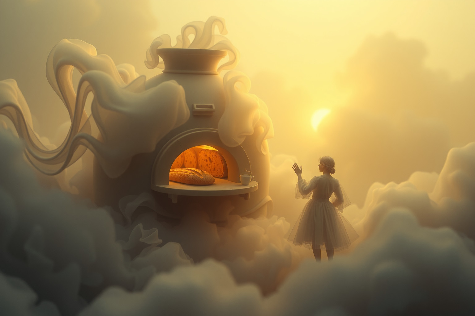 Cinque sogni sul forno del pane rivelano desideri nascosti.