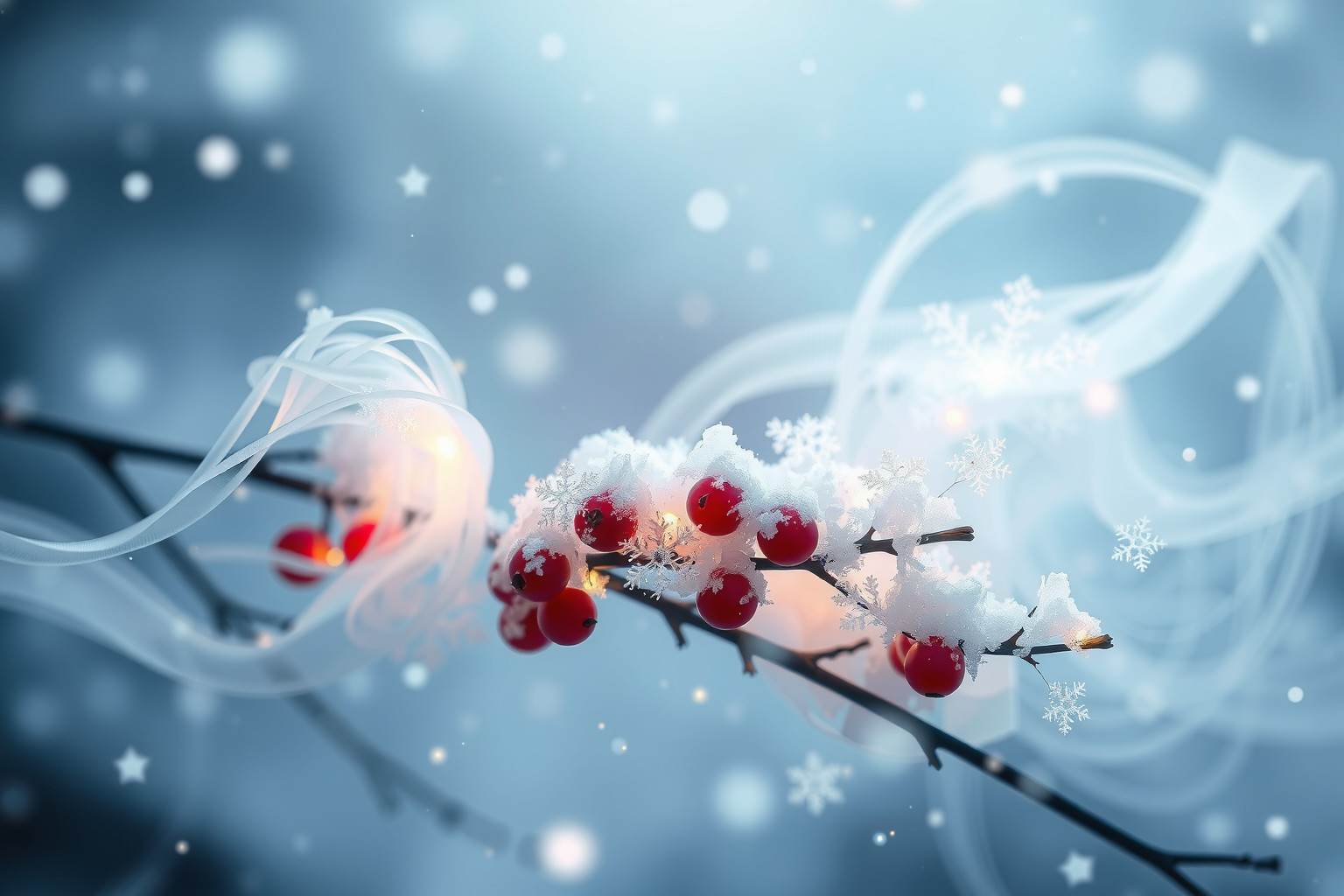 Sognare bacche di sorbo innevate simboleggia speranza e rinascita.