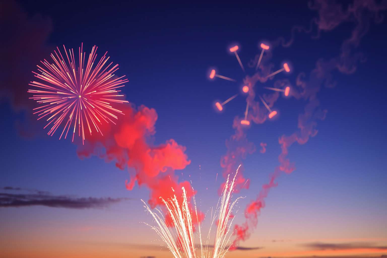 Sognare botti d'artificio incendiari simboleggia pericoli nascosti imminenti.