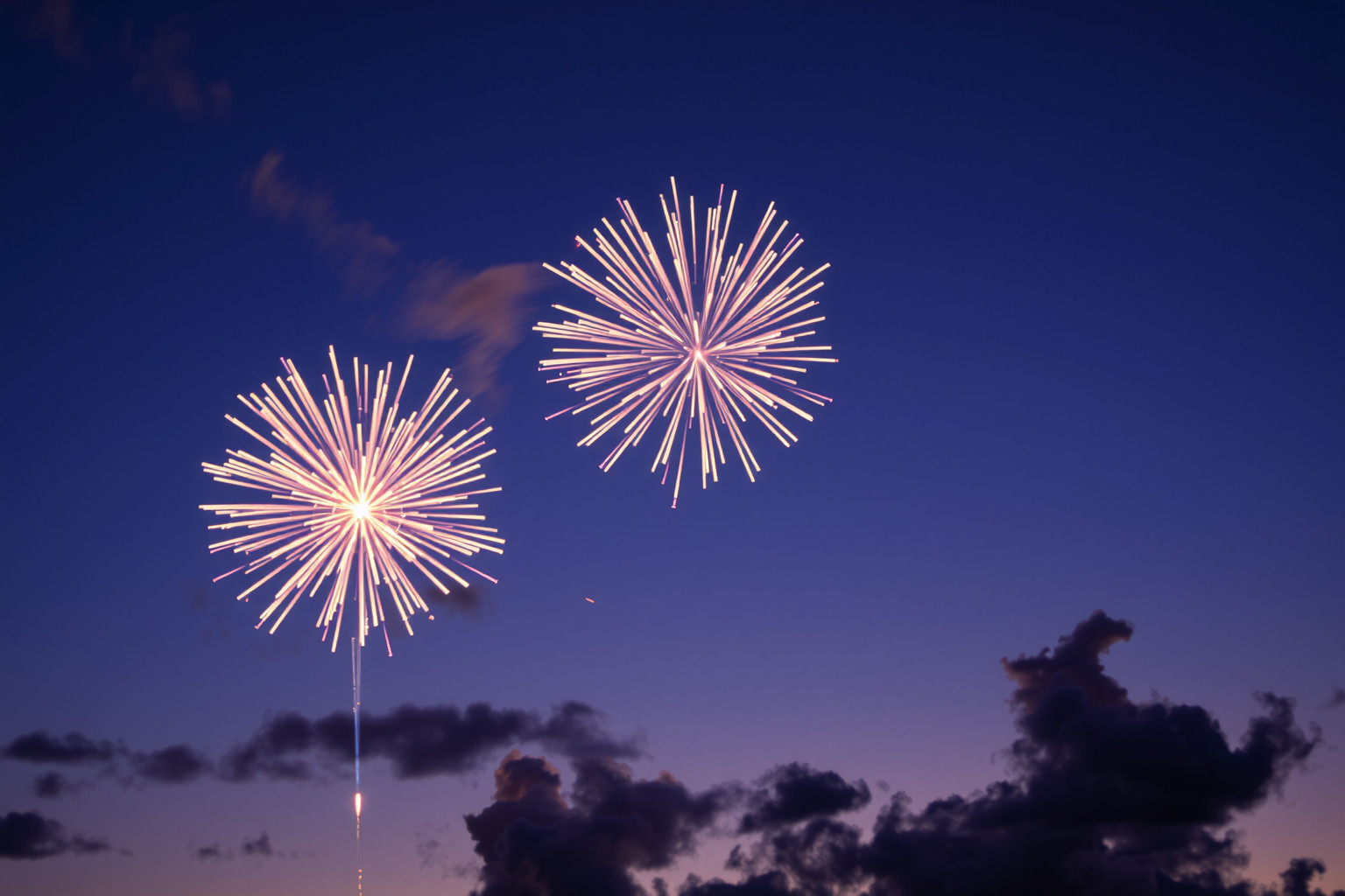 Sognare botti d'artificio indica un imminente cambiamento positivo nella vita.