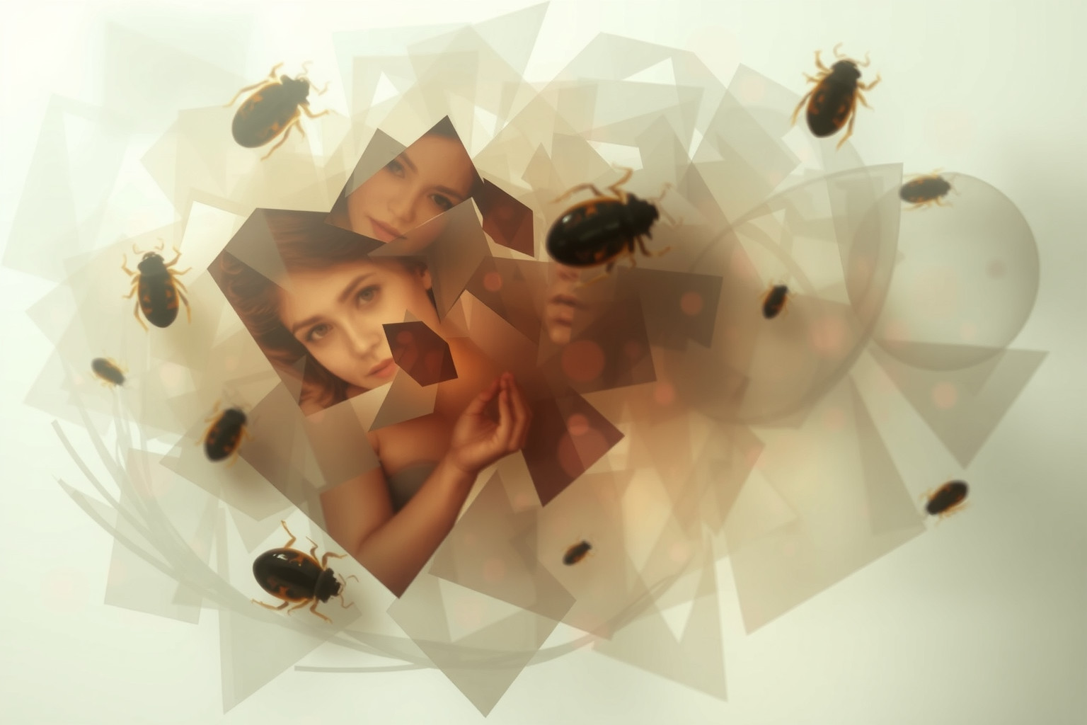 Sognare cimici da letto può rivelare ansie da traumi passati.