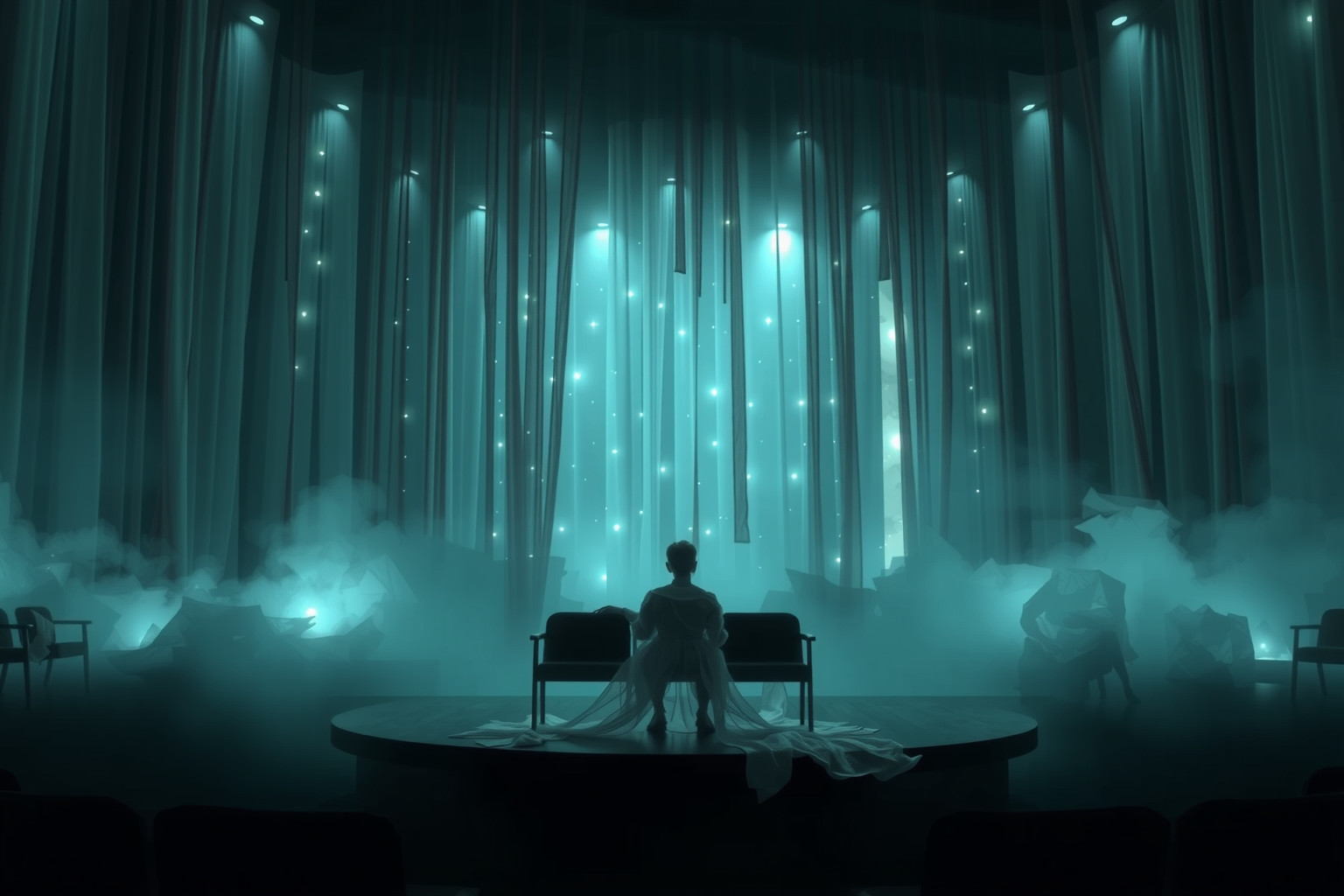 Sognare teatro riflette desiderio di vivere emozioni intense e nuove.