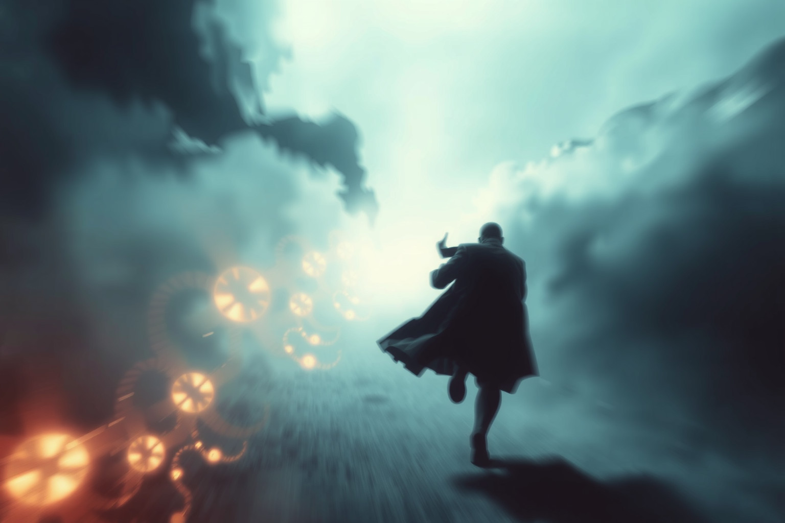 Sognare di scappare corre interprete ansia e paure profonde.