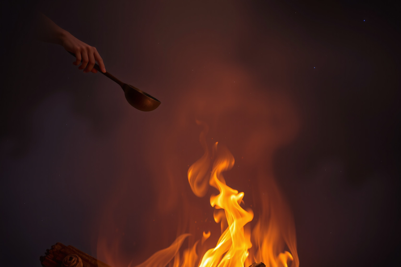 Sognare di cucinare sul fuoco di San Giovanni simboleggia trasformazione interiore.