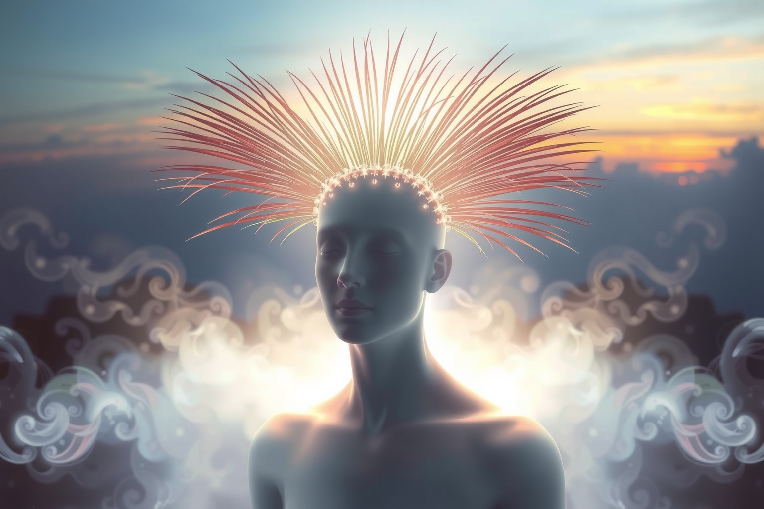 Sognare la corona di palma simboleggia vittoria spirituale e pace interiore.
