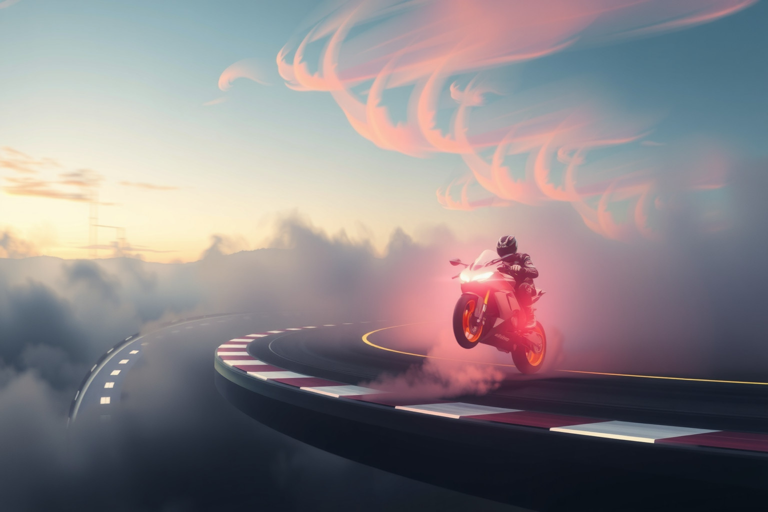 Sognare gare in moto simboleggia sfide e desiderio di libertà.