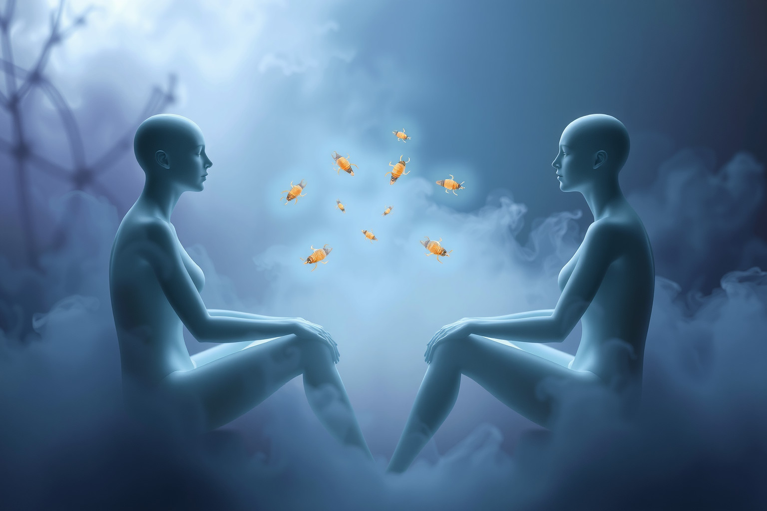 Sognare di parlare di cimici da letto indica ansia nascosta.
