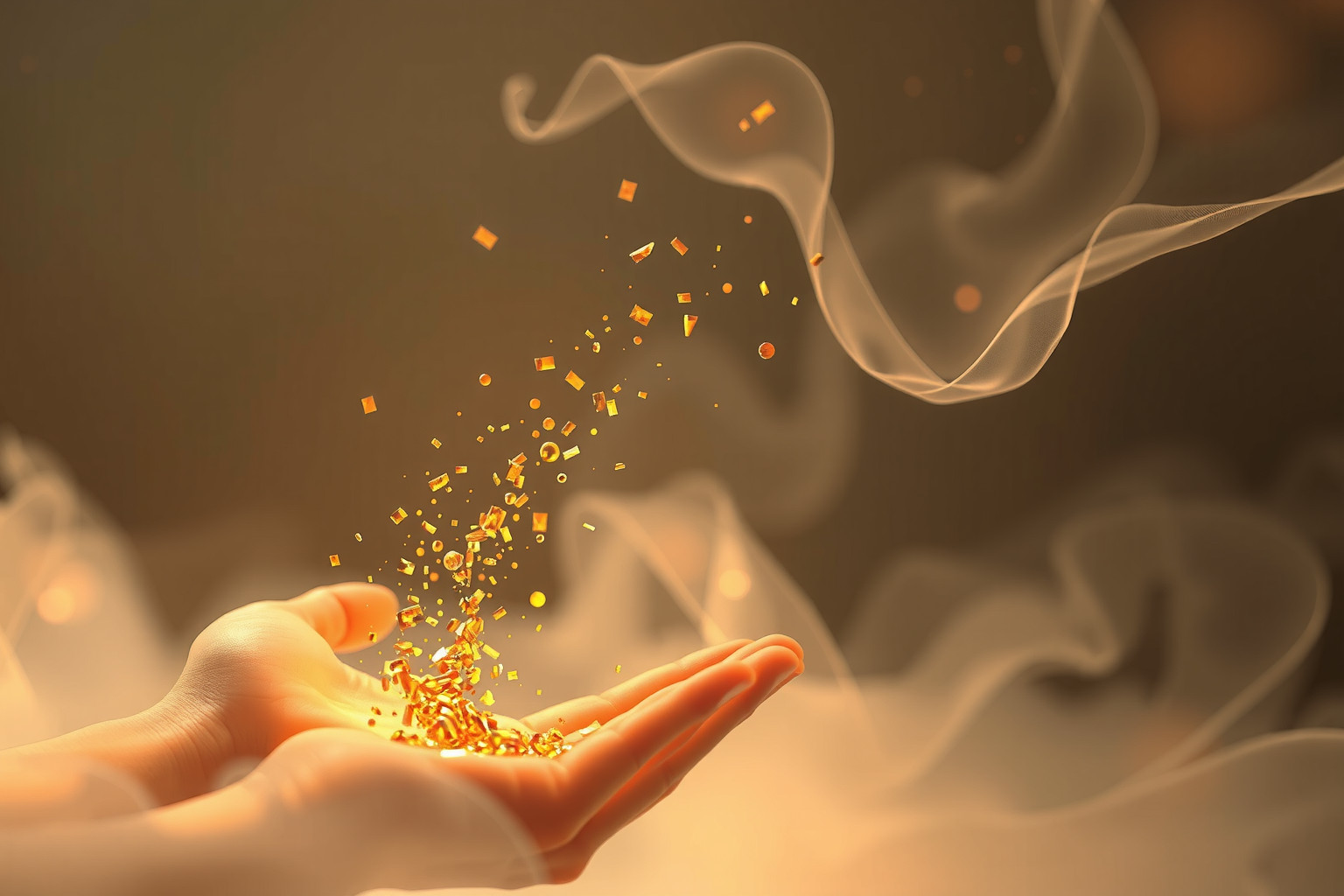 Sognare oro fine perso indica paura di perdere valore prezioso.